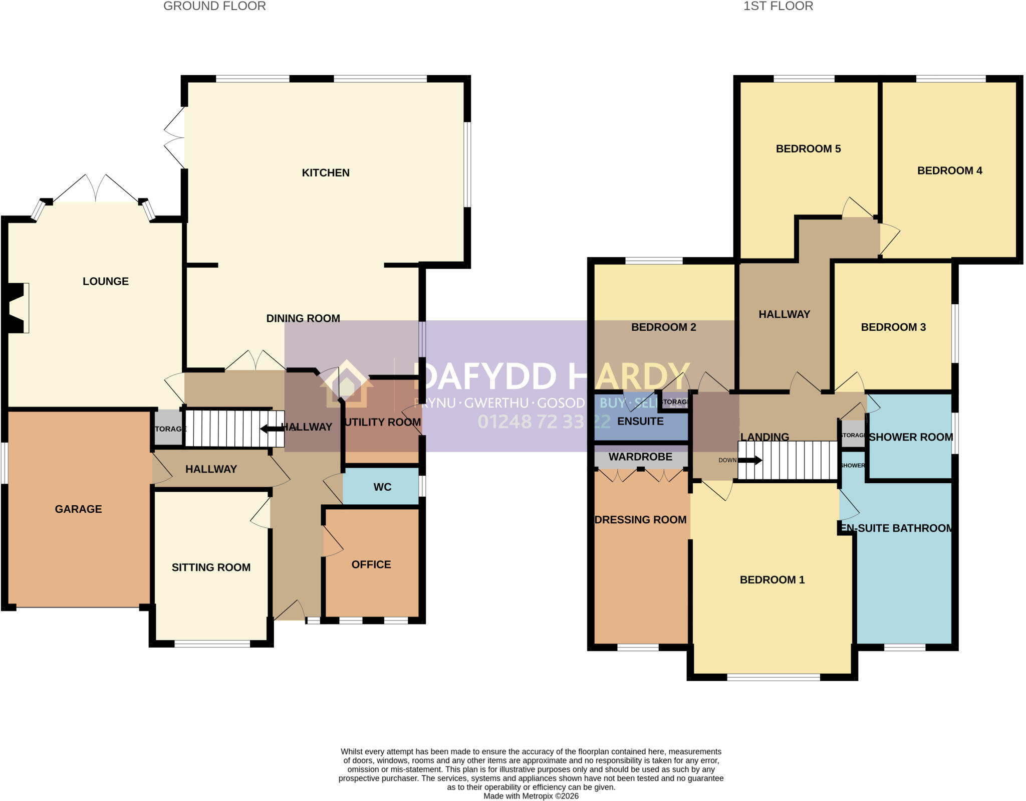 9, Bryn Adda, Bangor, Gwynedd, LL57 floorplan