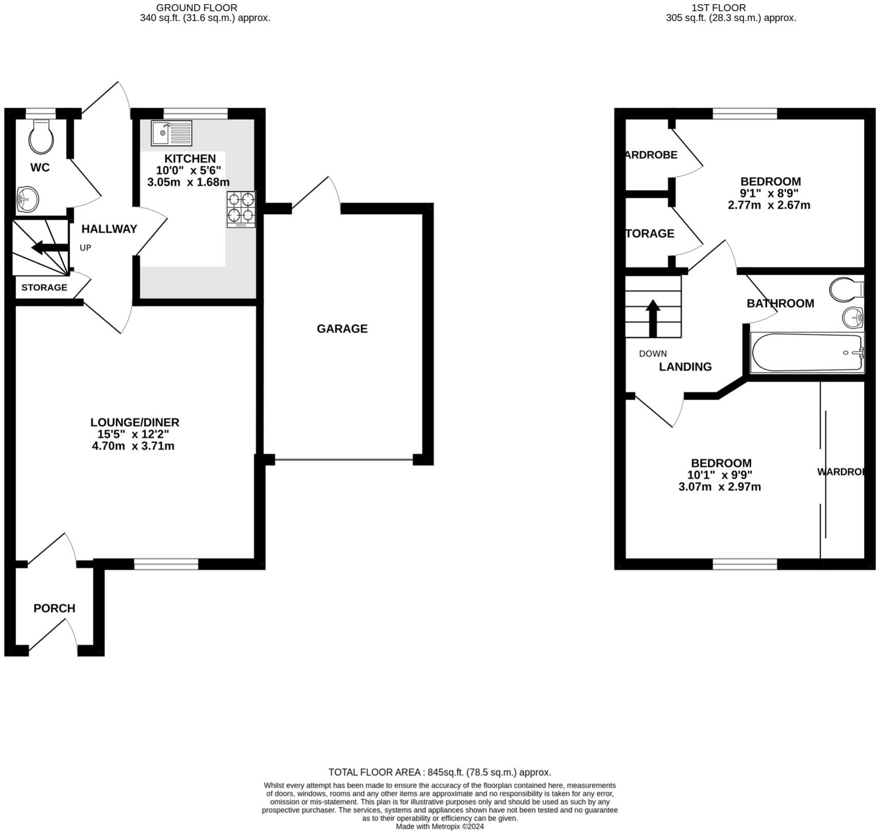 Sweyns Mead, Stevenage, Hertfordshire, SG2 floorplan