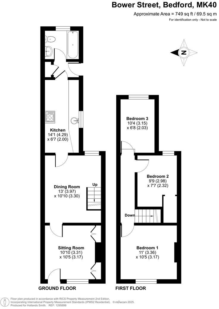 Bower Street, Bedford floorplan