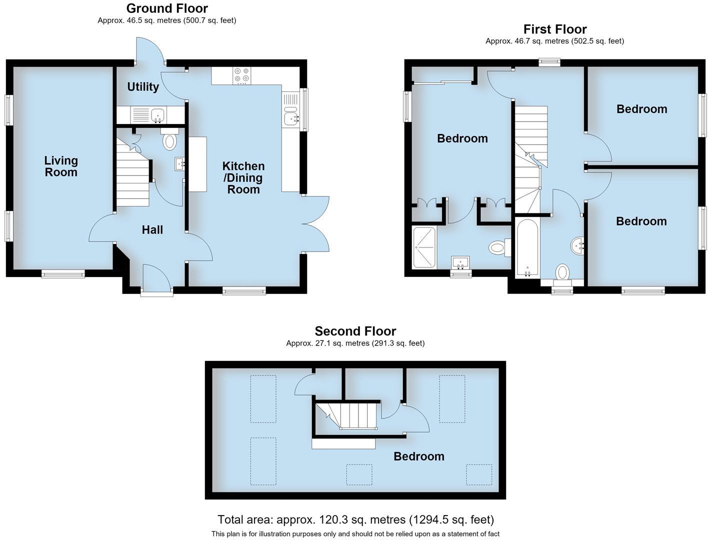 Lionheart Avenue, Bishops Tachbrook, Leamington Spa floorplan