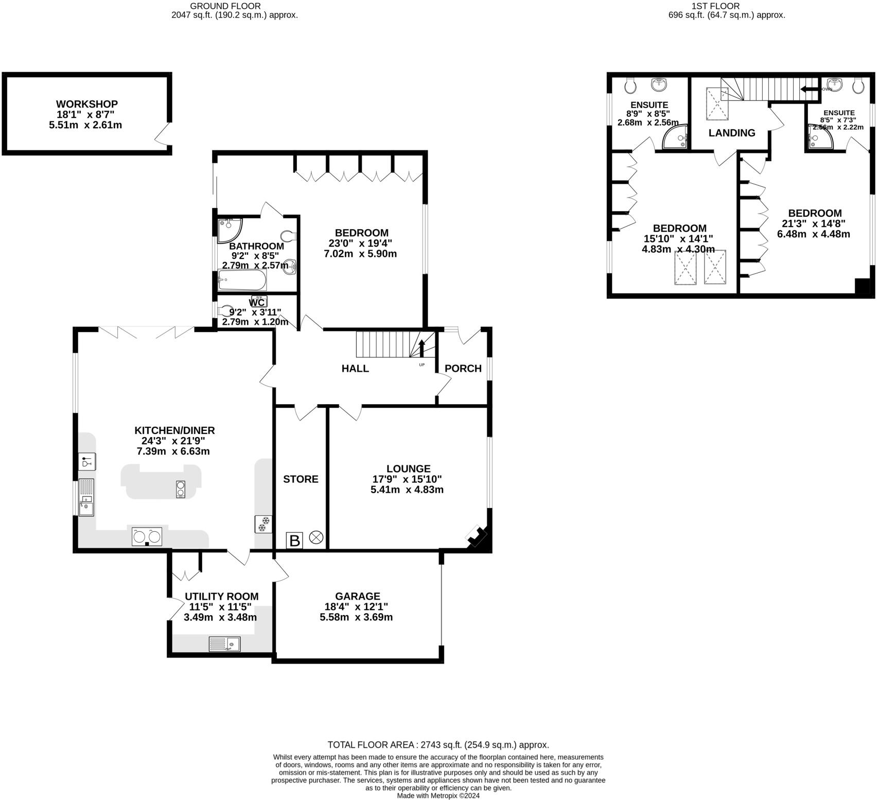 Arundell, Mawgan Porth, TR8 floorplan