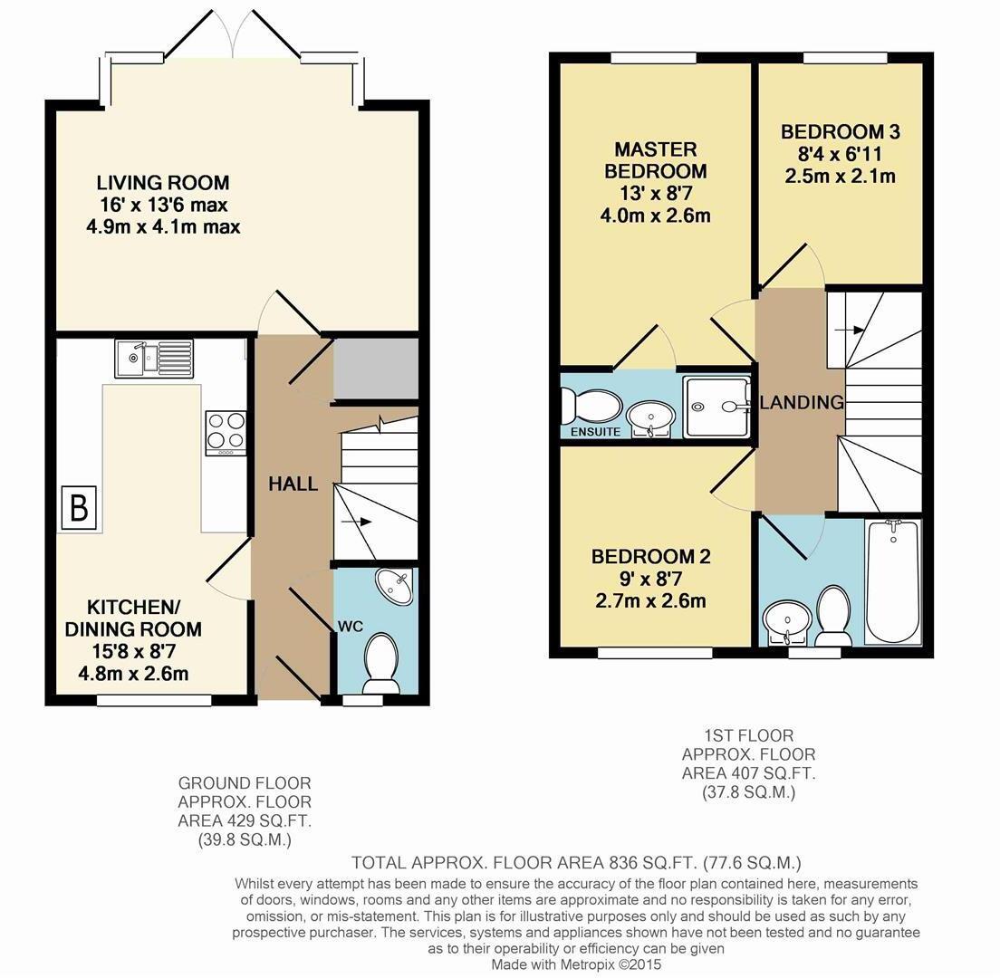Blenheim Close, West Row floorplan