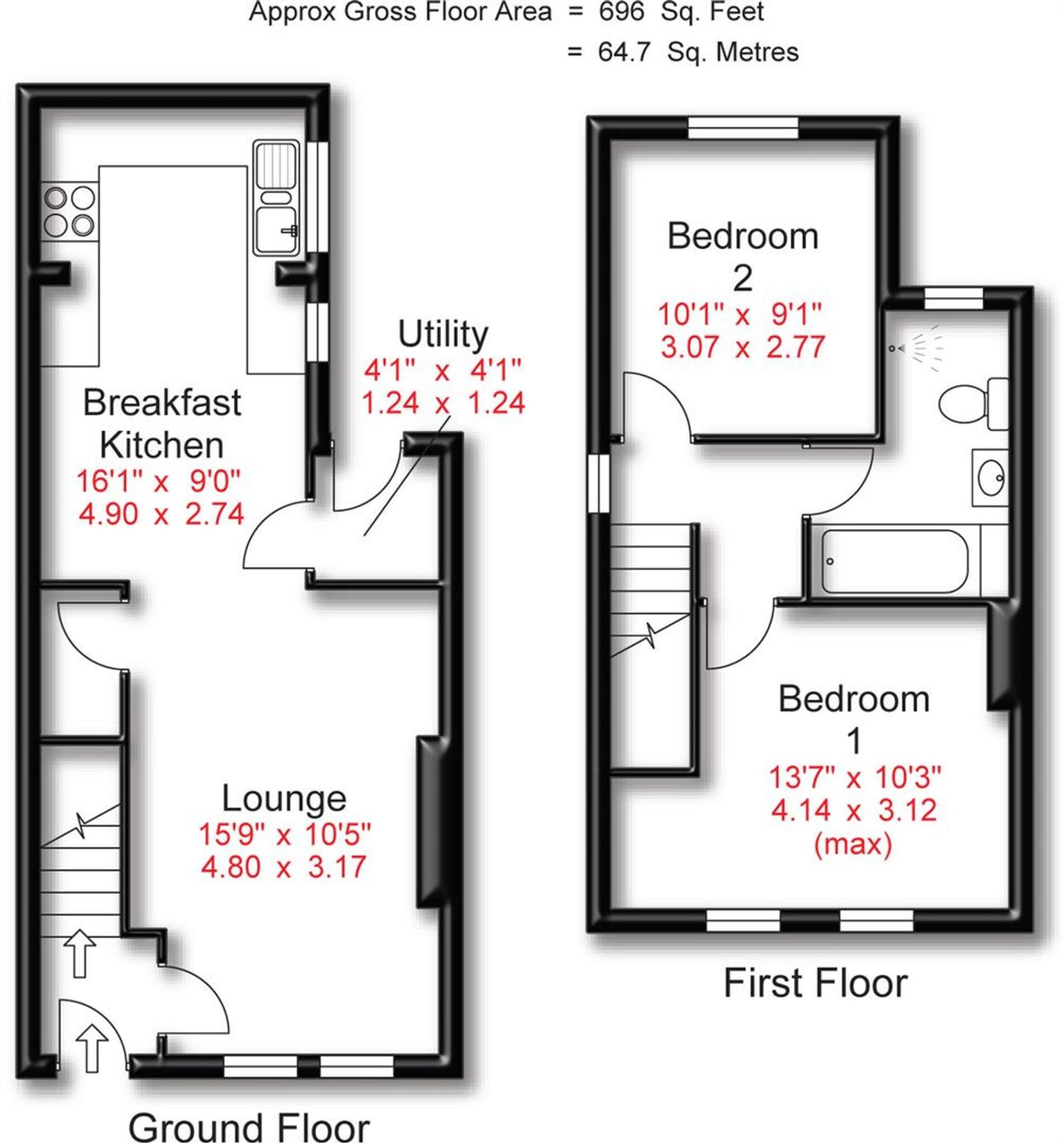 Occupation Road, Altrincham, WA14 floorplan