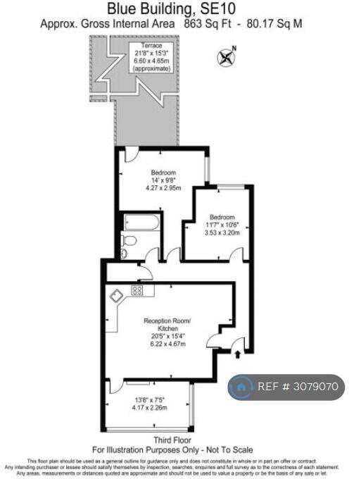Blue Building, London, SE10 floorplan