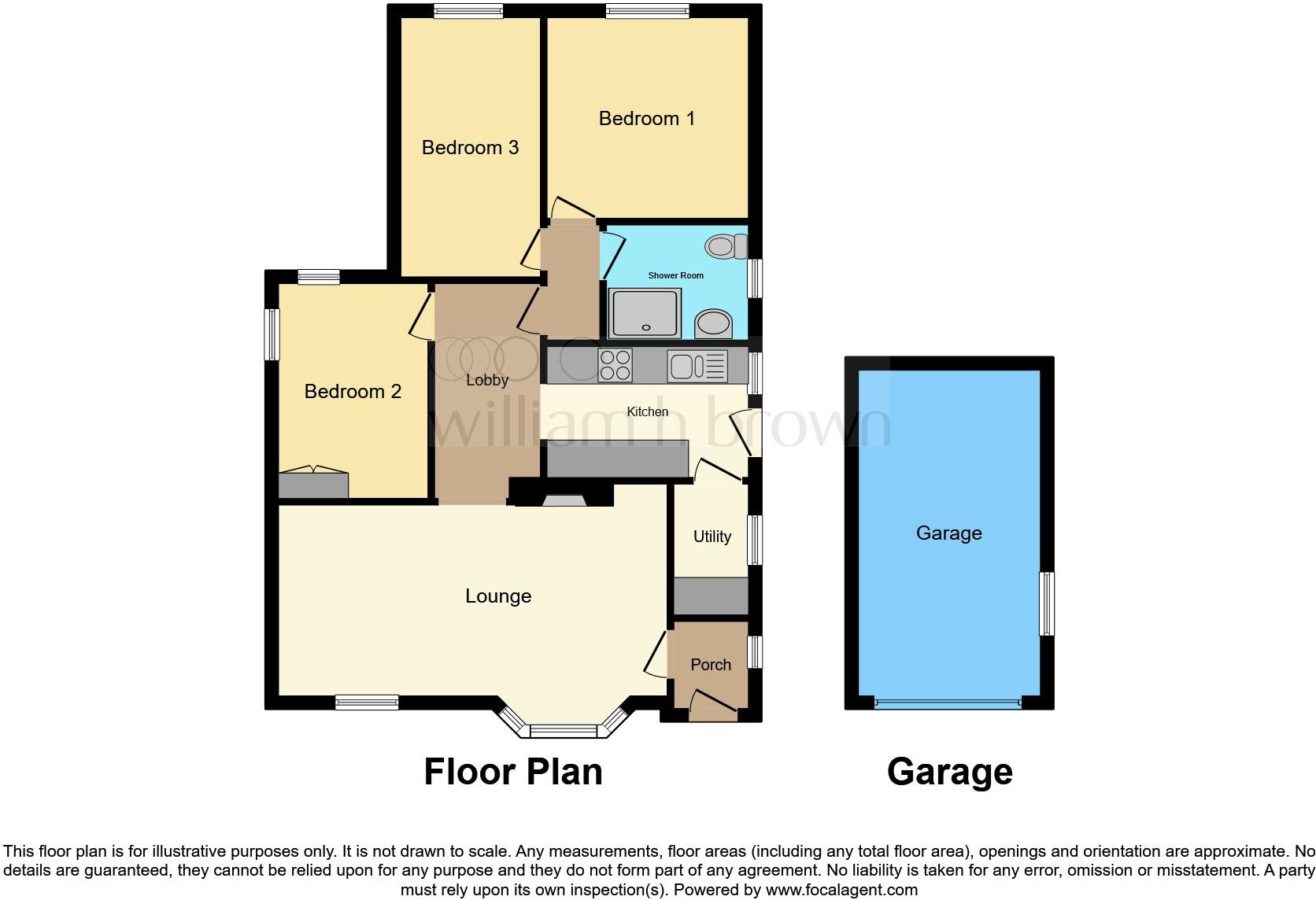 Calcot Green, Swinton, Mexborough floorplan