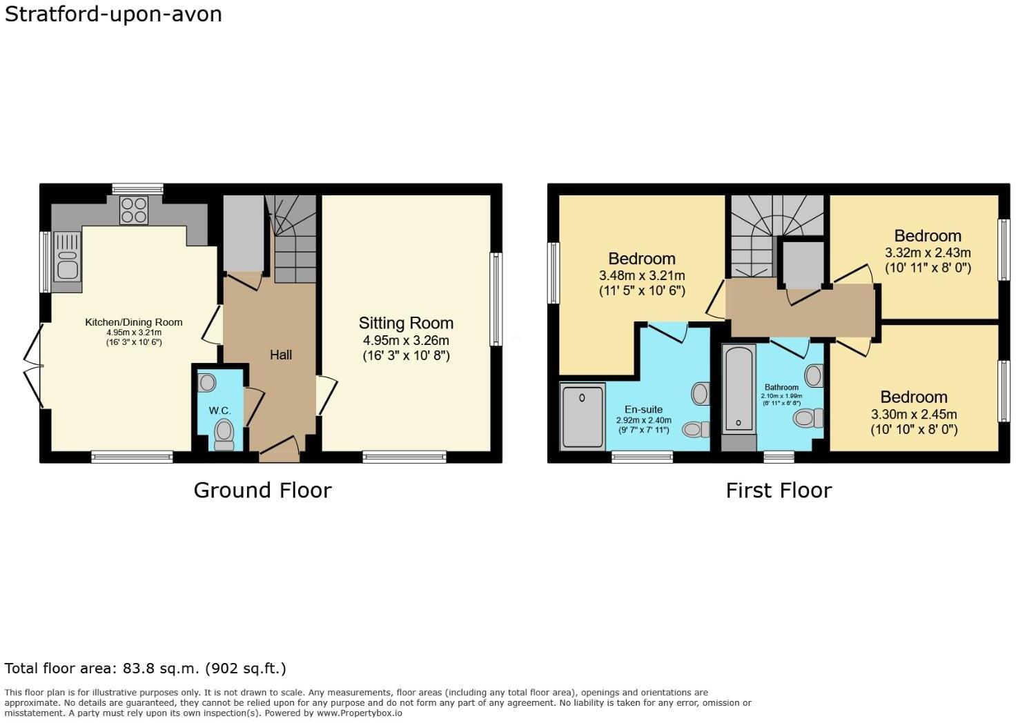 Hopper Avenue, Stratford-upon-Avon floorplan