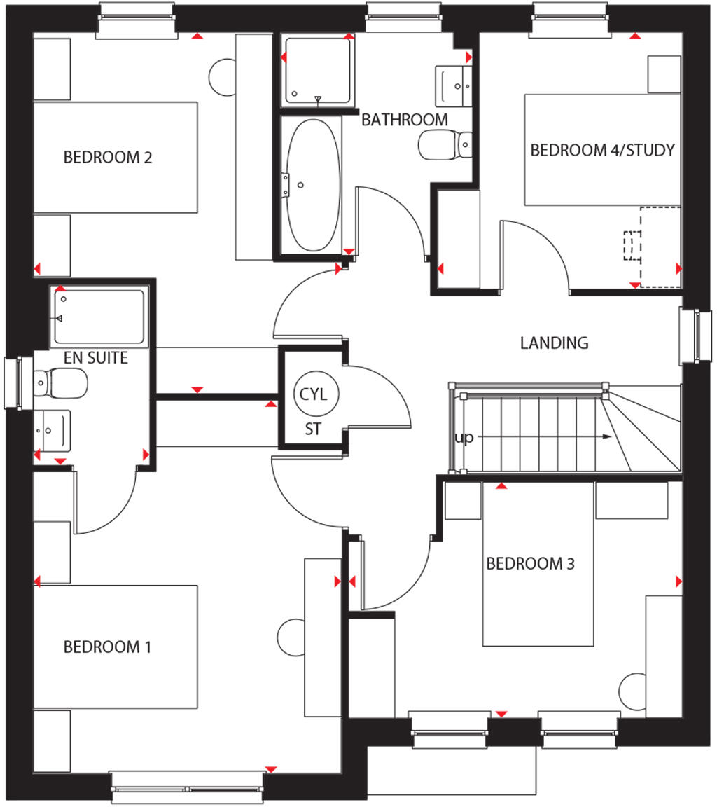Eaglesham Road, 
East Kilbride, 
South Lanarkshire, 
G75 8WS floorplan