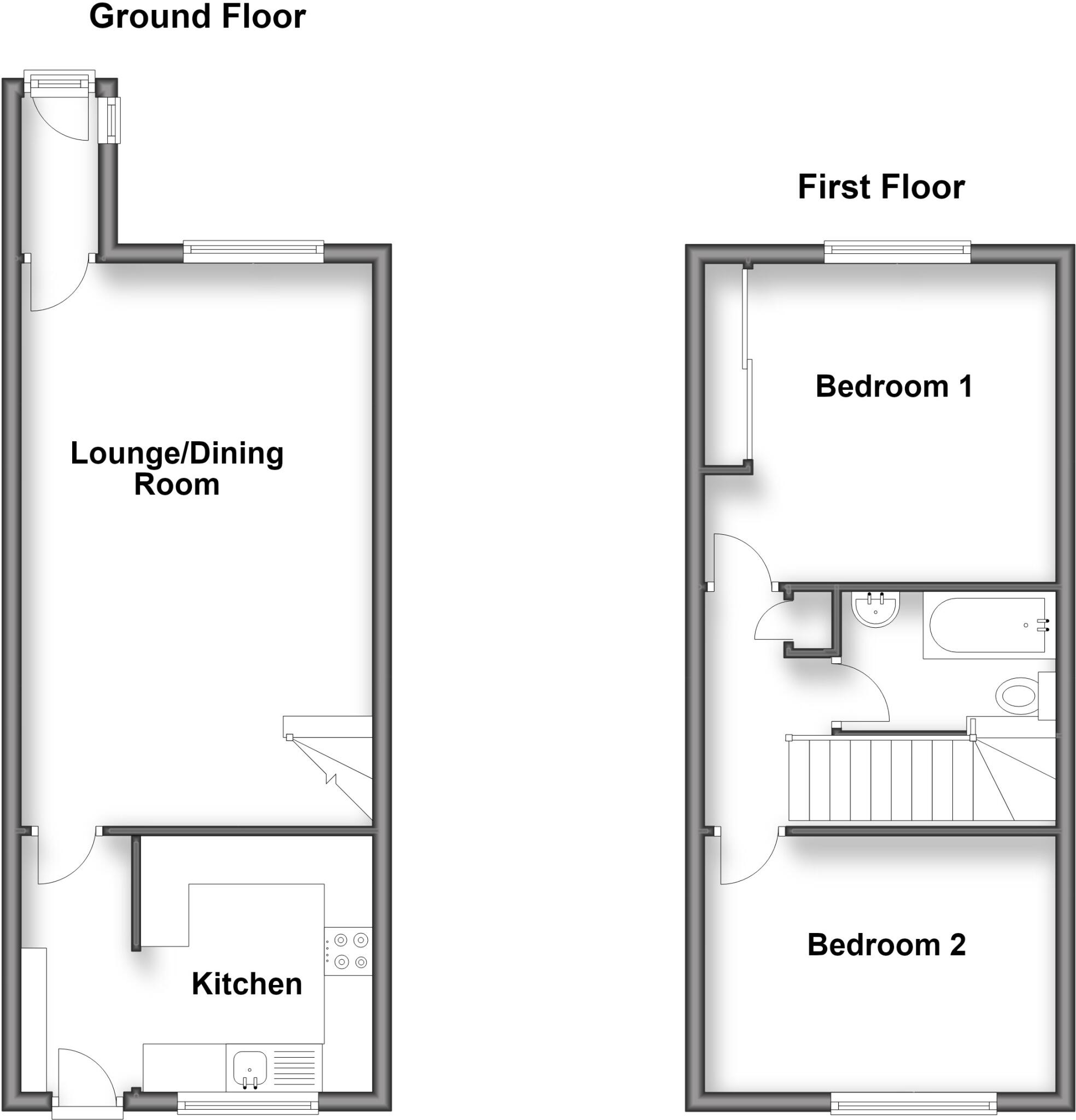 Butcher Close Tonbridge TN12 floorplan