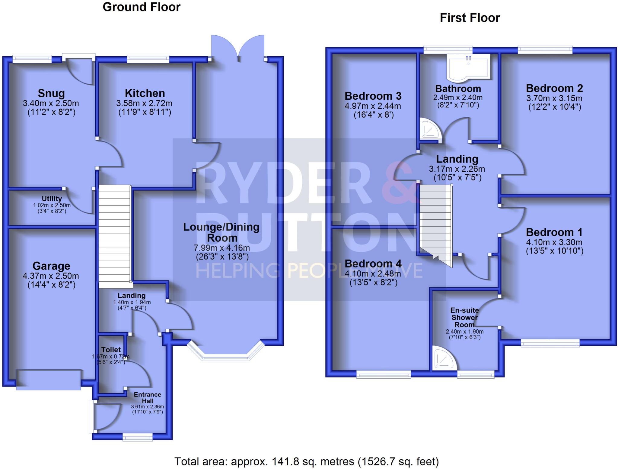 The Paddock, Hollingworth, Hyde, Greater Manchester, SK14 floorplan