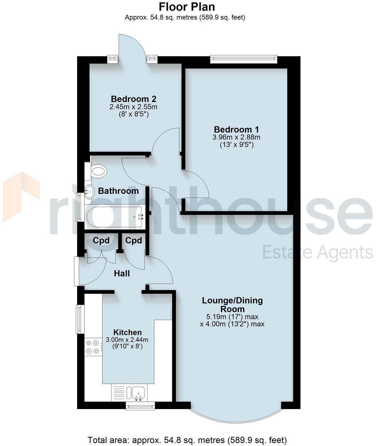 Cheviot Road, Long Eaton, NG10 floorplan