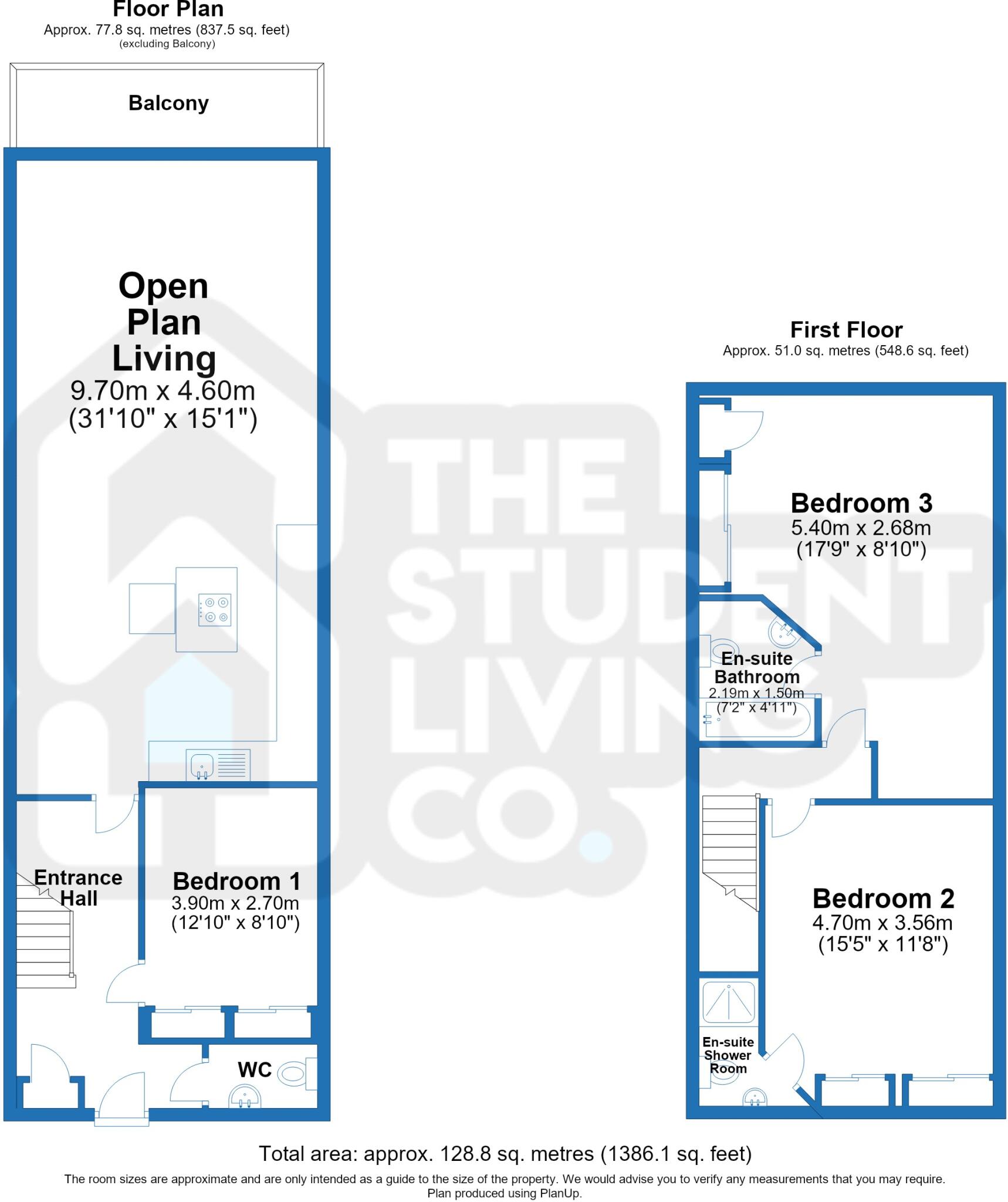 Thurland Street, City Centre floorplan