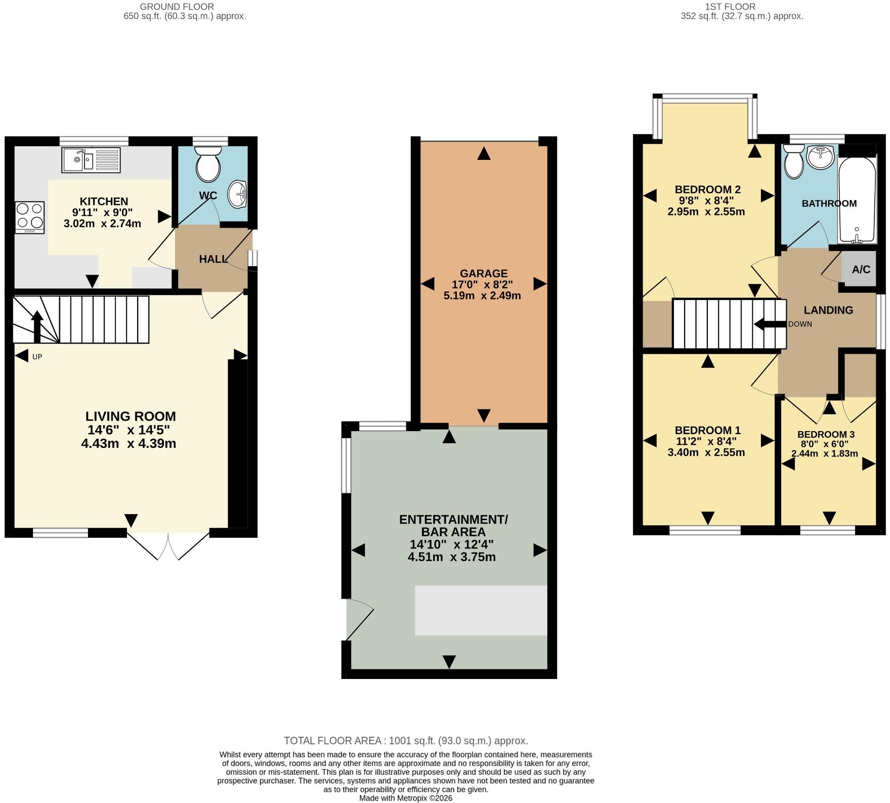 Meadowsweet, Waterlooville floorplan