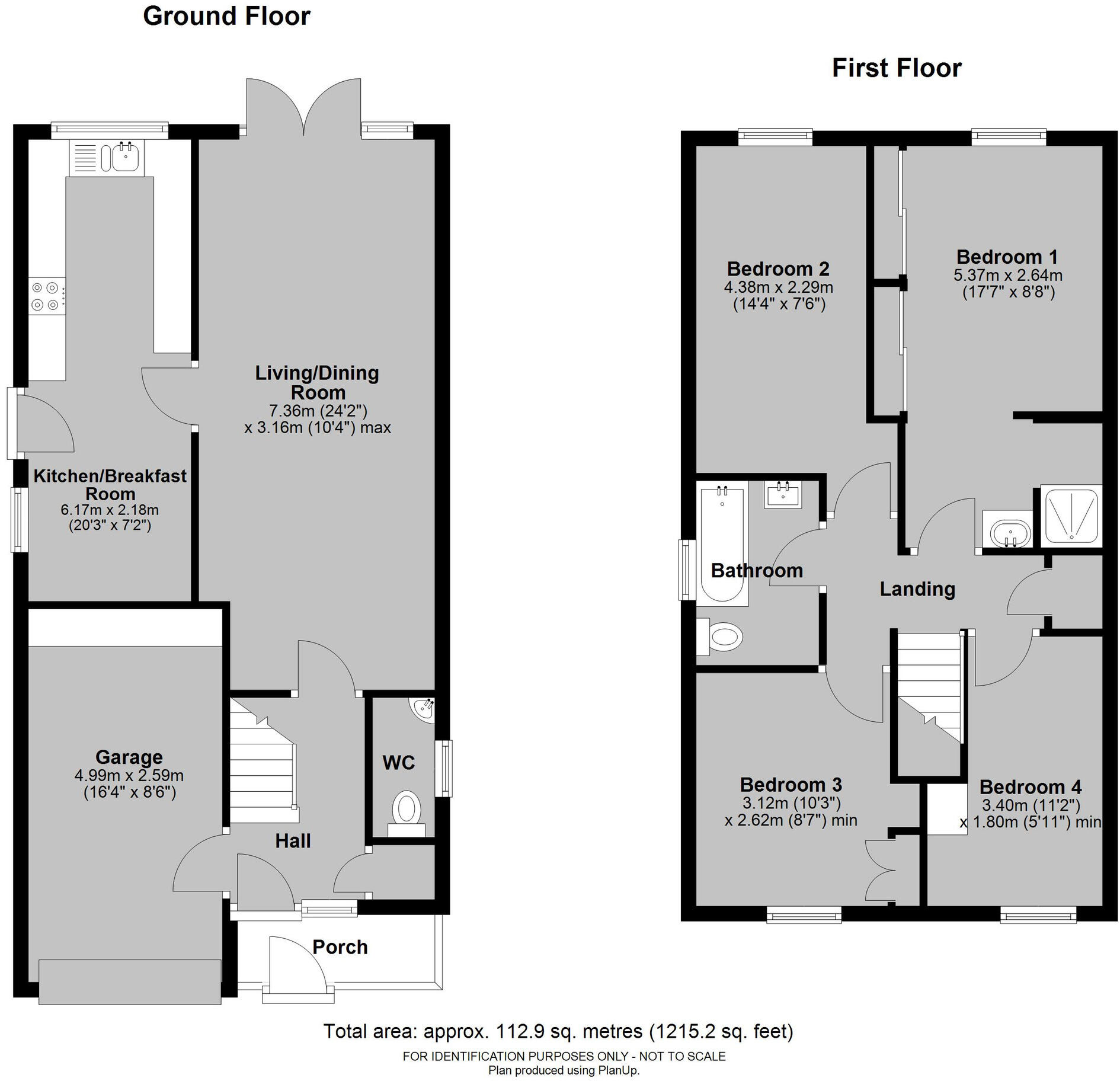 Connaught Place, Bobblestock, Hereford, HR4 floorplan