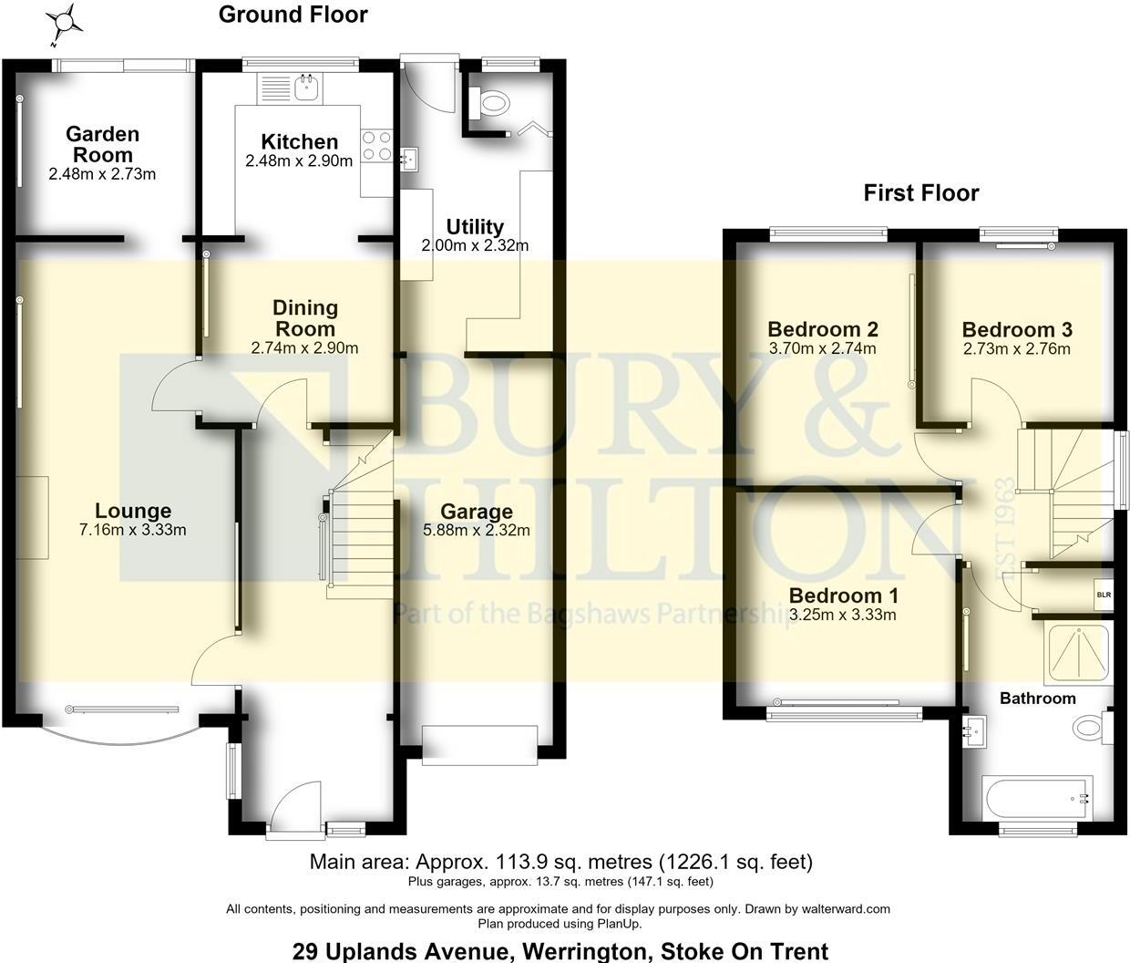 Uplands Avenue, Werrington, Stoke-On-Trent floorplan