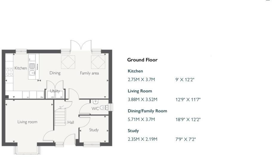 Pasture Road, Kirkbymoorside, York, YO62 6FH floorplan