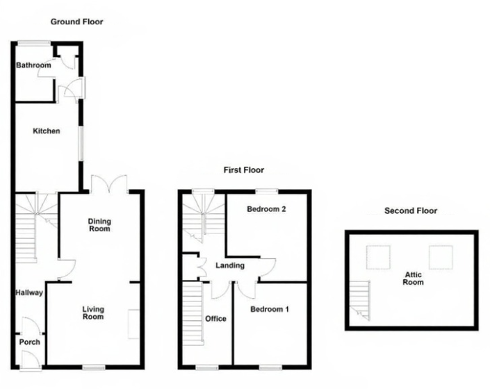 Bush Street, Pembroke Dock, Pembrokeshire, SA72 floorplan