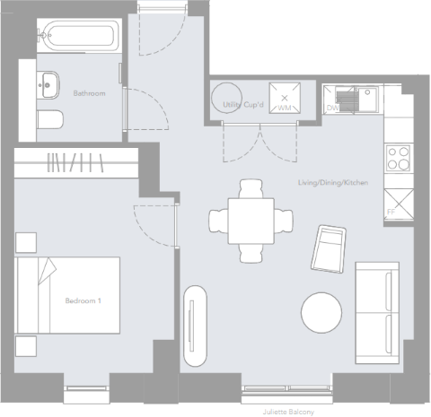 1, Ancoats Green, Manchester, Greater Manchester, M4 floorplan