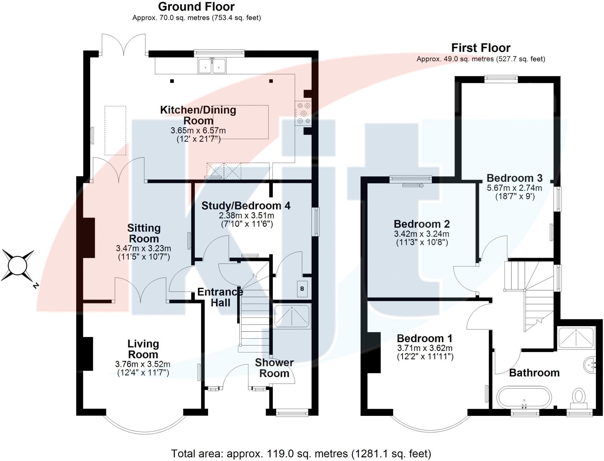 Marlborough Road, Gloucester floorplan