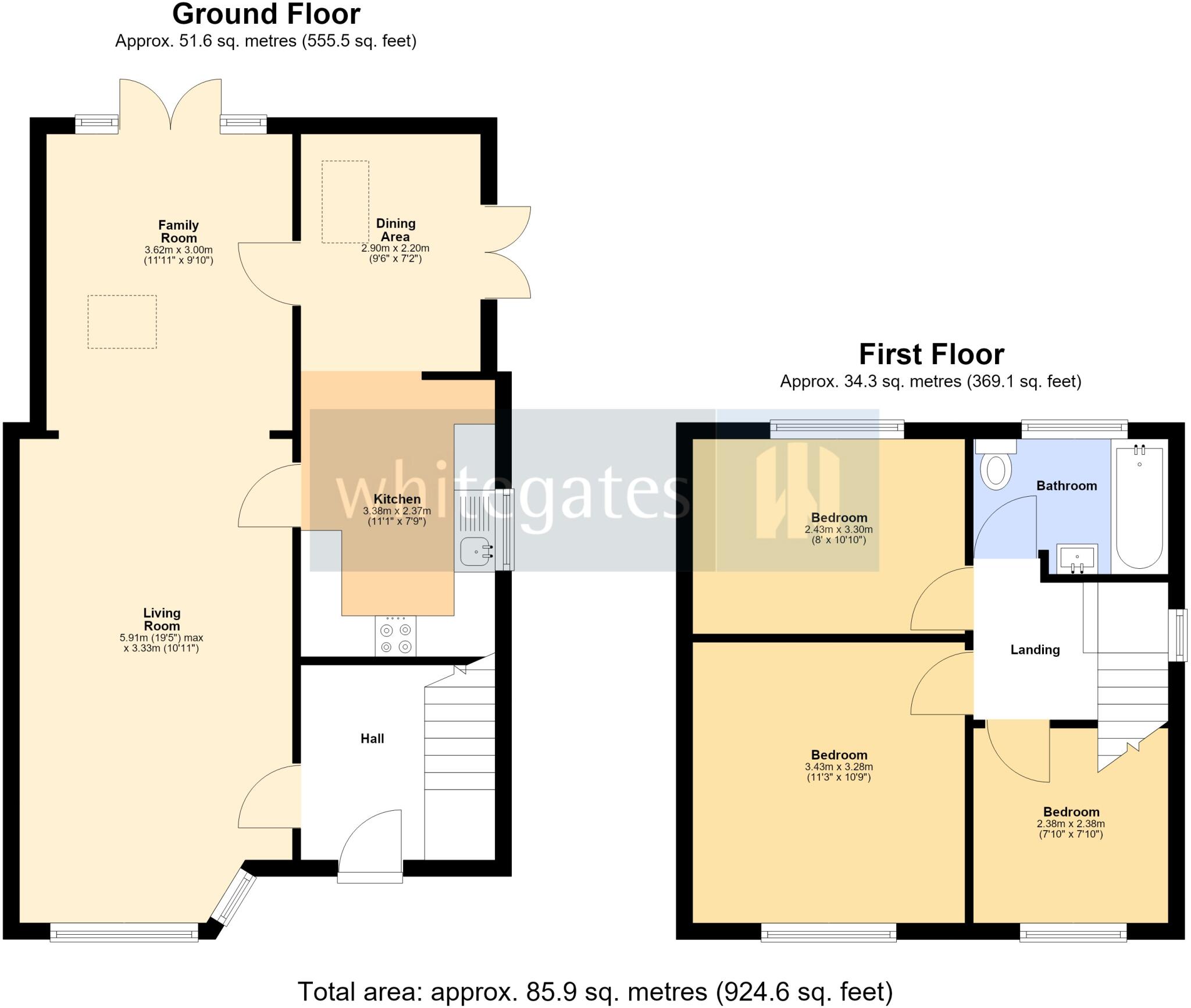 Larch Road, Liverpool, Merseyside, L36 floorplan