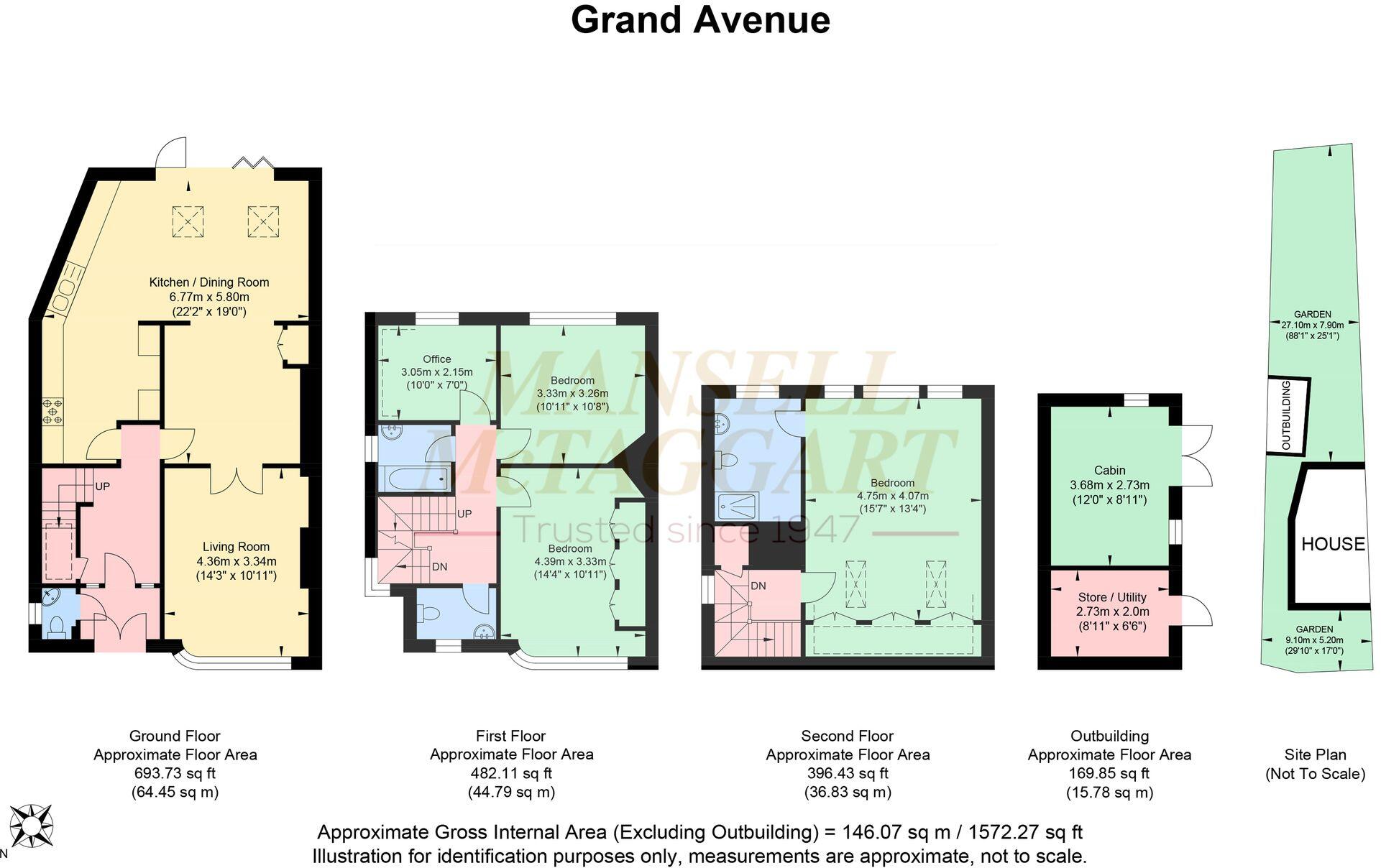 Grand Avenue, Hassocks, BN6 floorplan