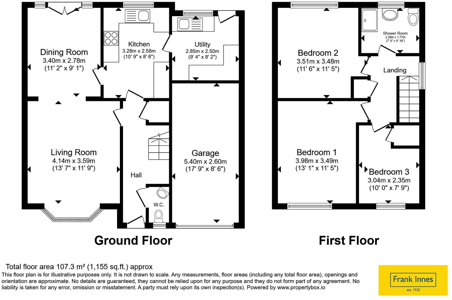Mendip Close, Long Eaton, Nottingham, Derbyshire, NG10 floorplan