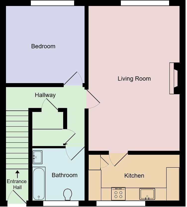 Griffin Close, Shepshed floorplan