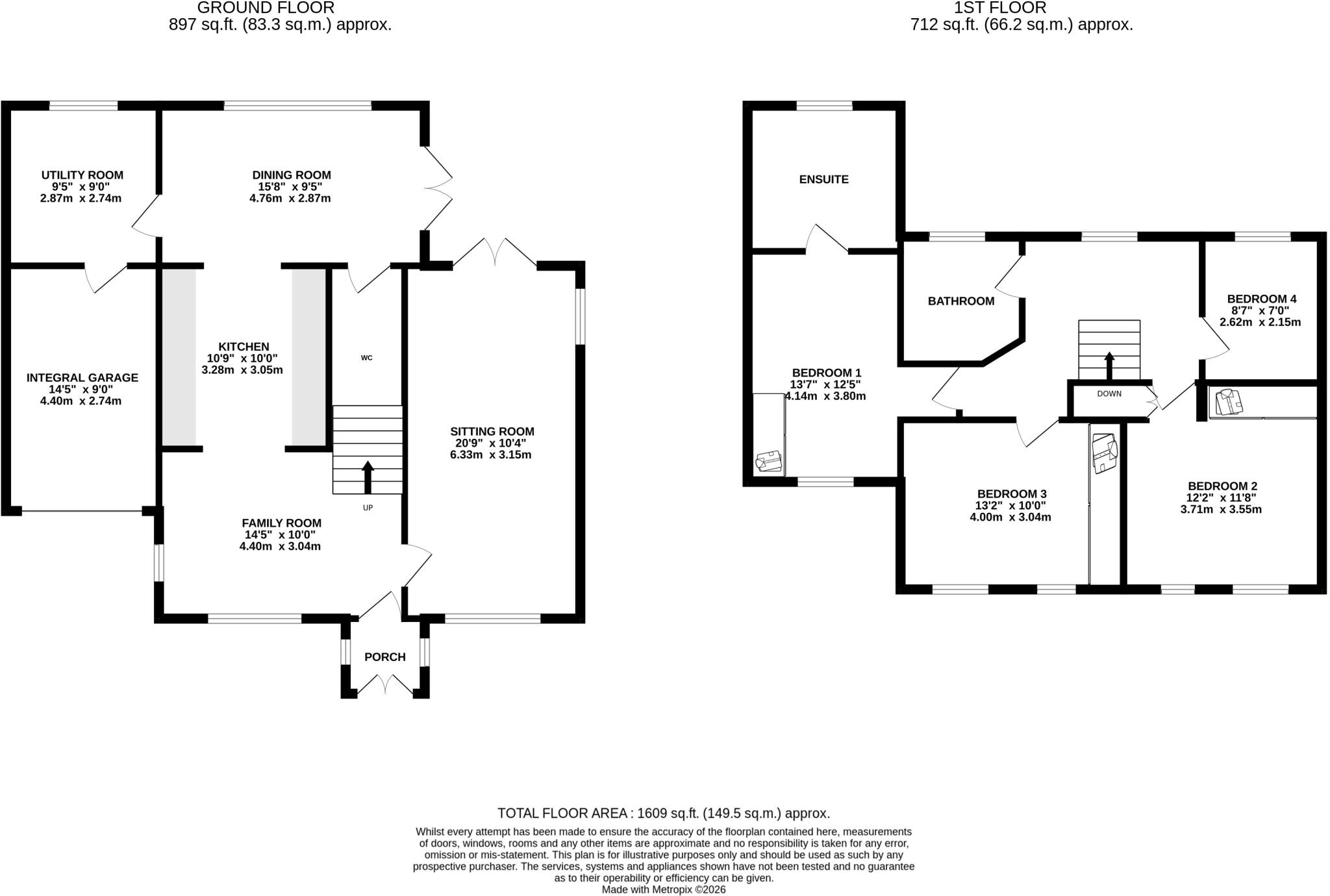 Church Street, Addingham, Ilkley, West Yorkshire, UK, LS29 floorplan