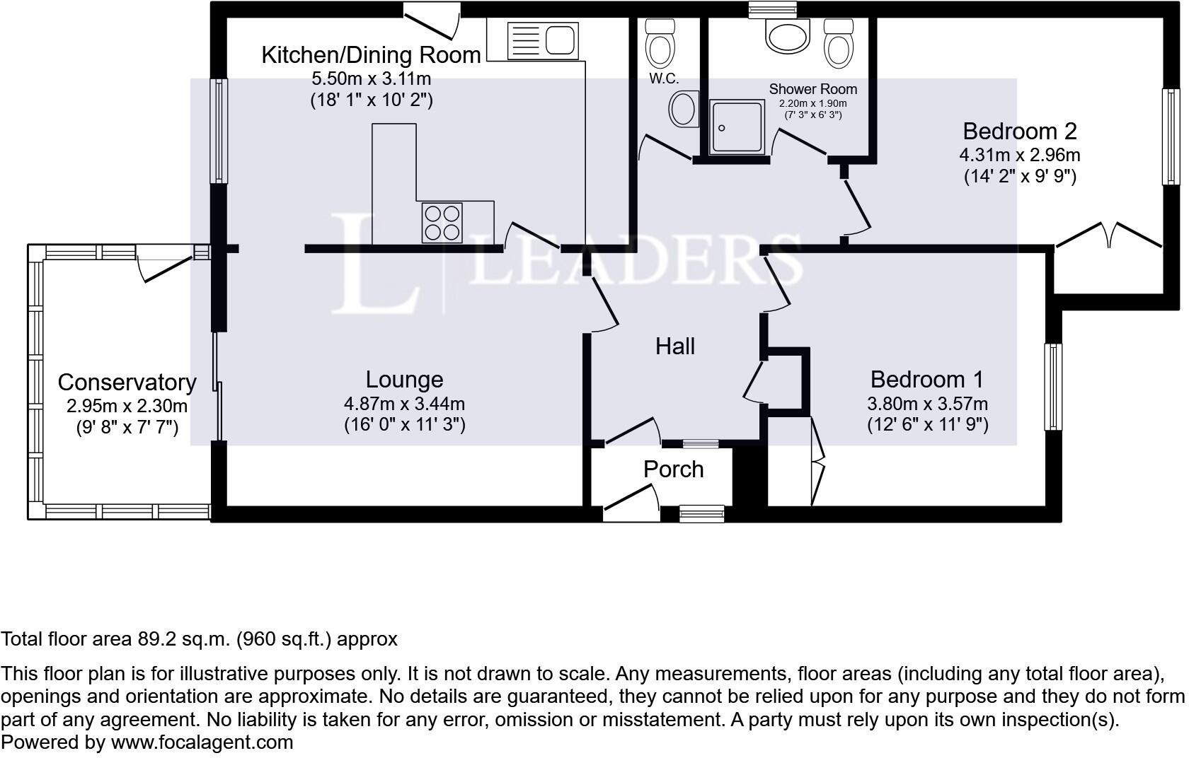 Fircroft Crescent, Rustington, Littlehampton floorplan