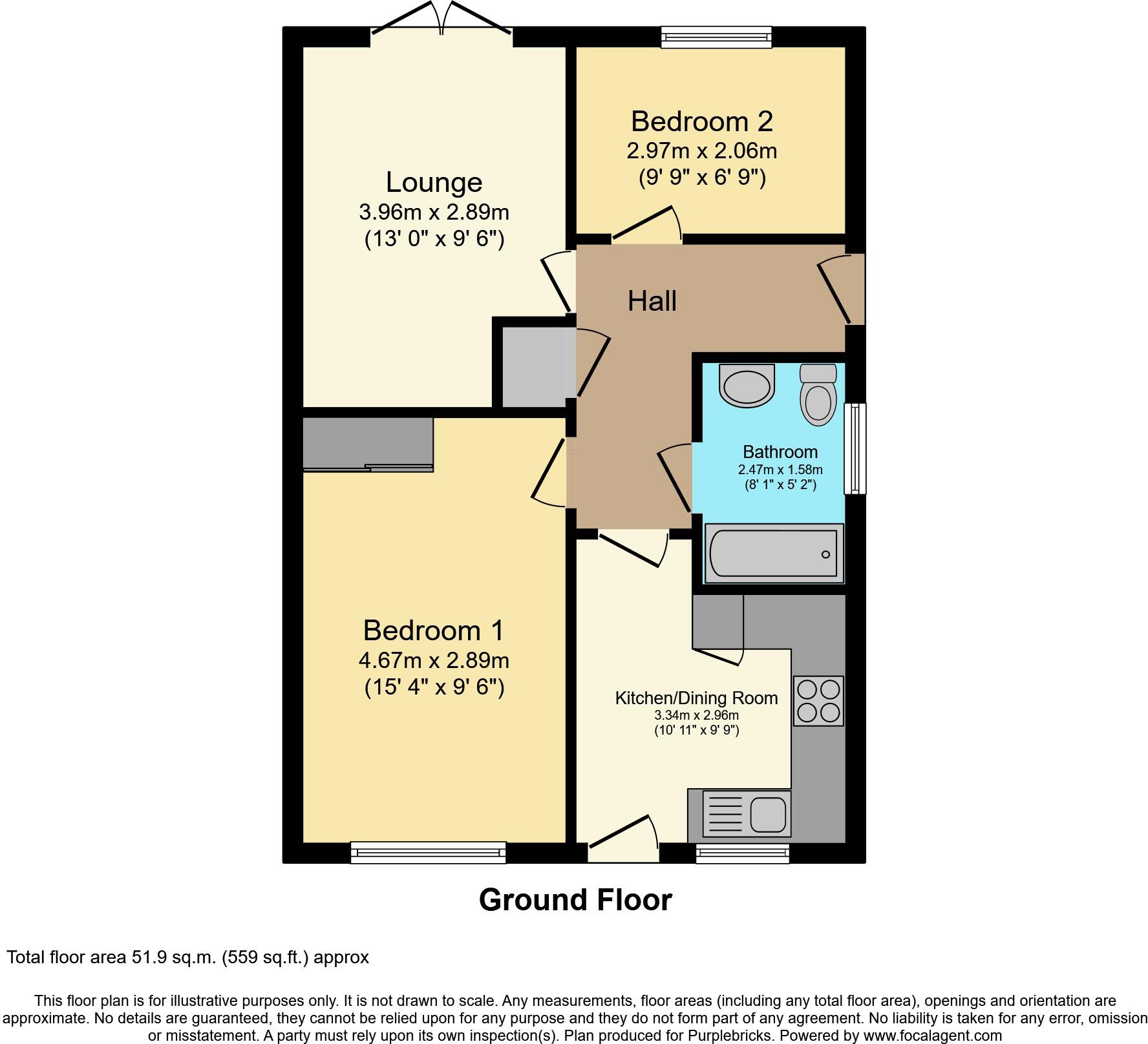 Oak Drive, Thirsk, YO7 floorplan
