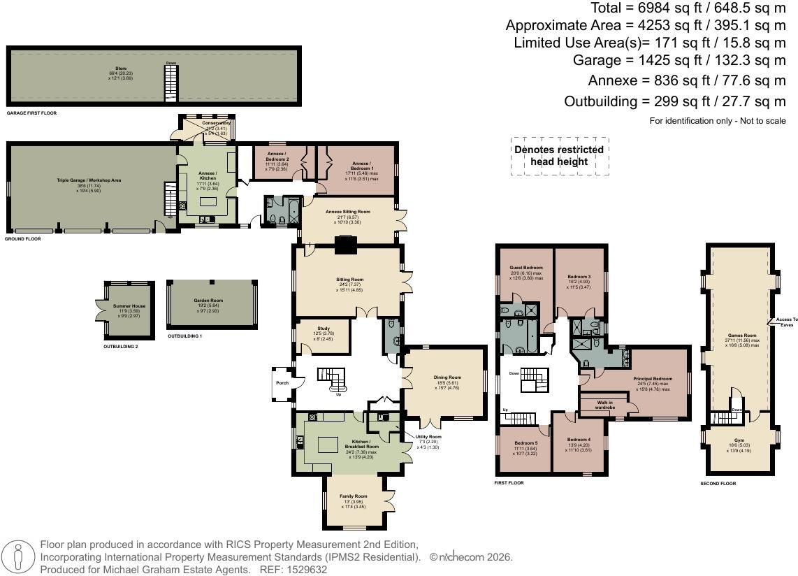 Main Road, Biddenham, Bedfordshire, MK40 floorplan