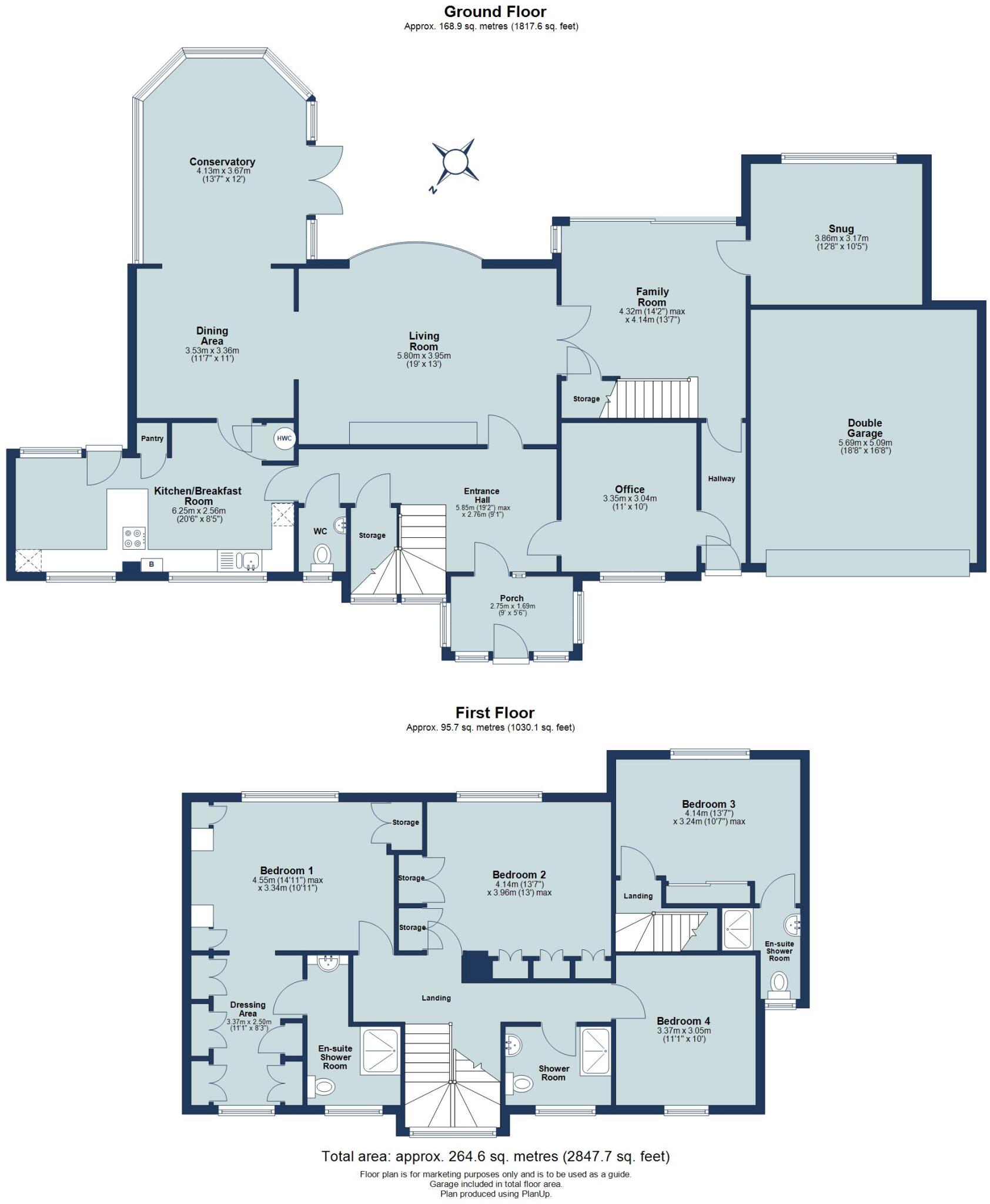 Netherfield Road, Harpenden, Hertfordshire, AL5 floorplan