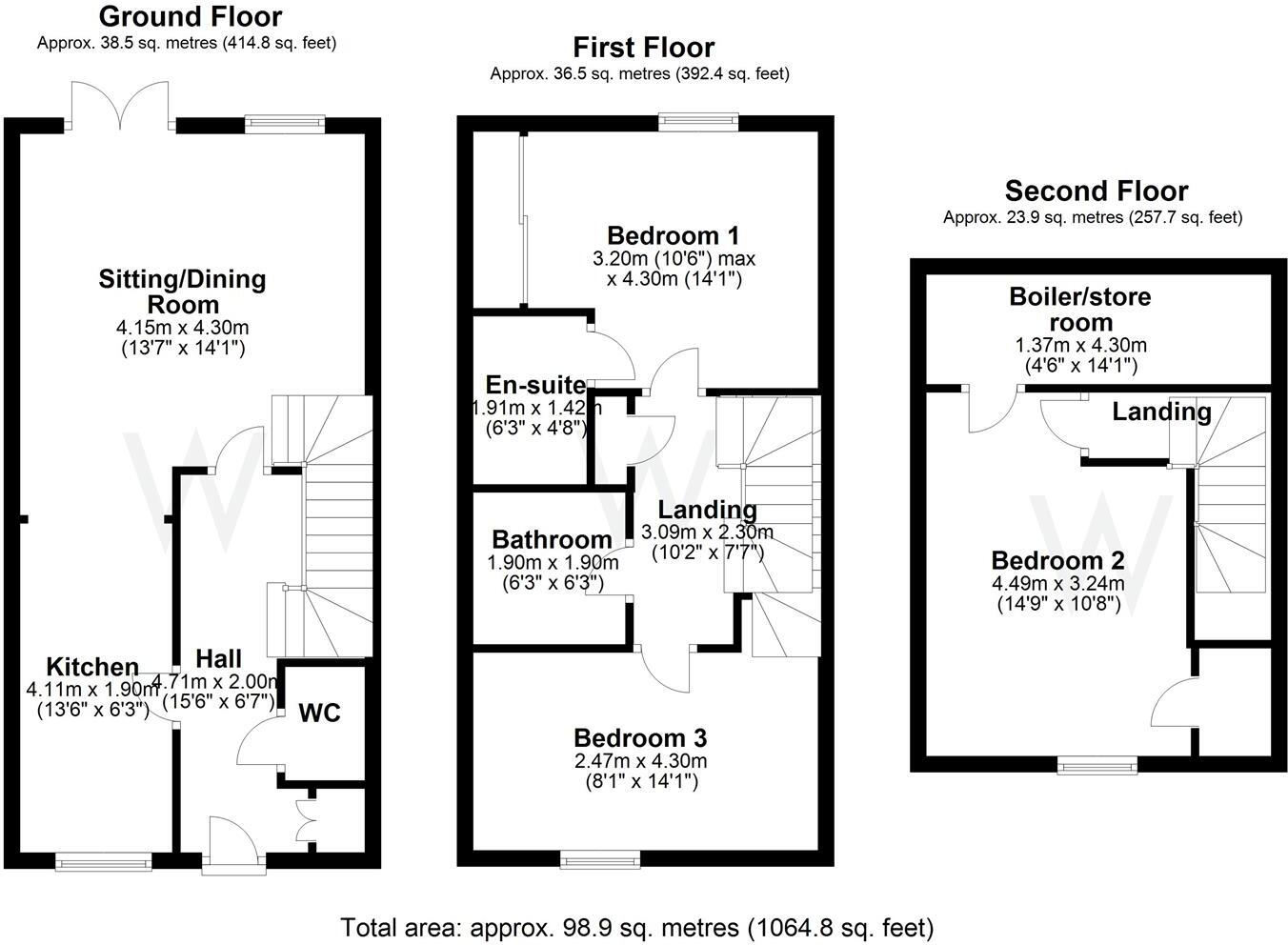 Salt Lane, Salisbury floorplan