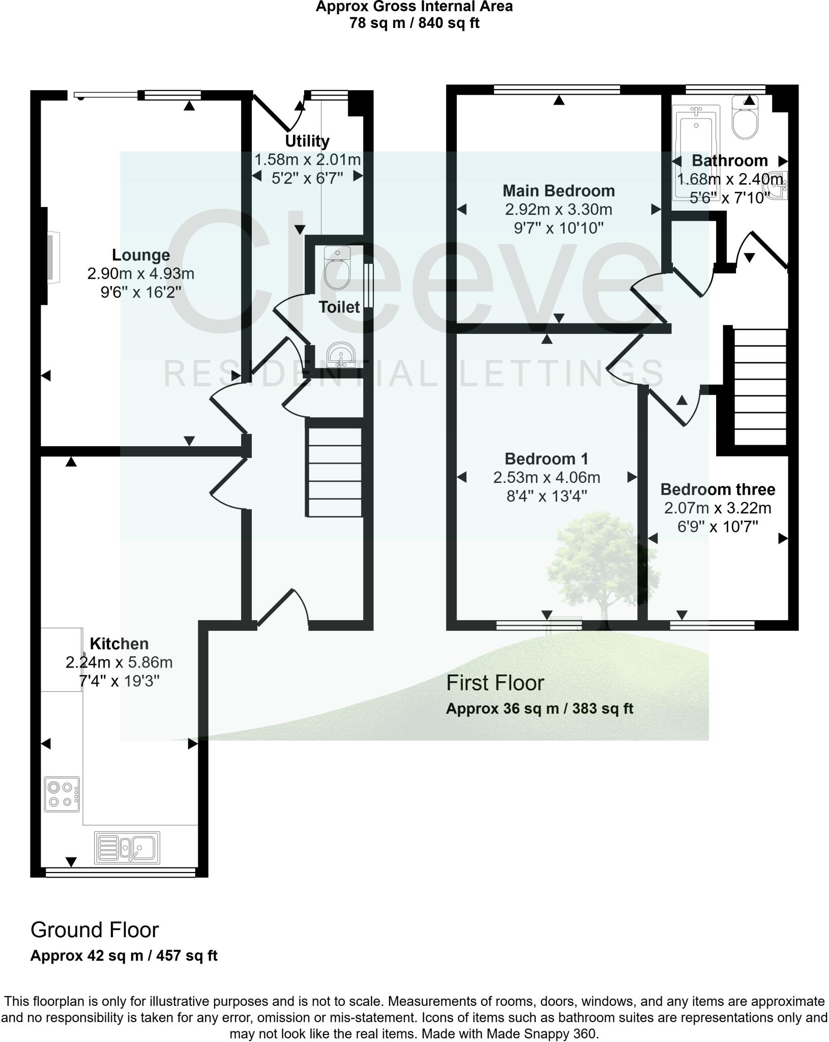 Keepers Mill, Woodmancote floorplan