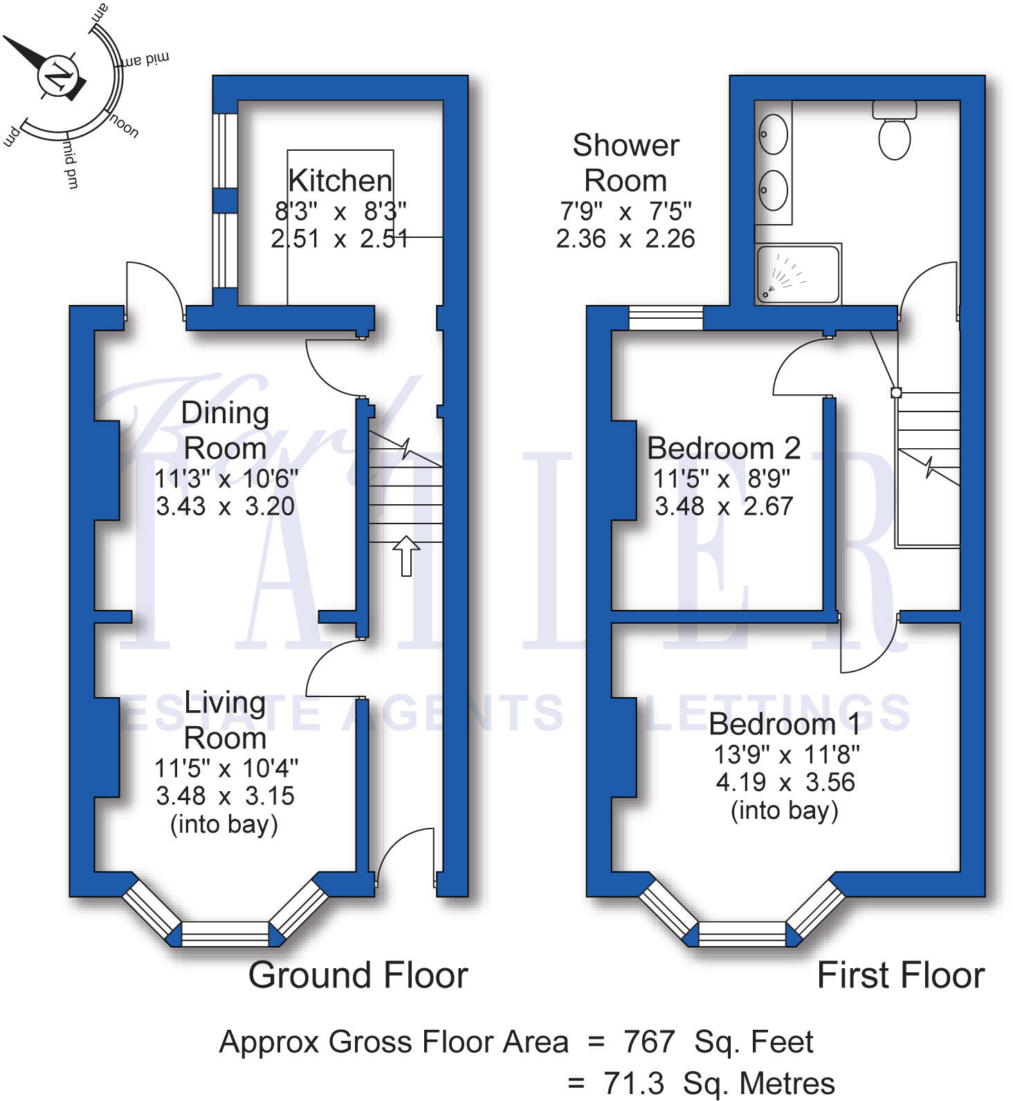 Church Lane, Neston, Cheshire floorplan
