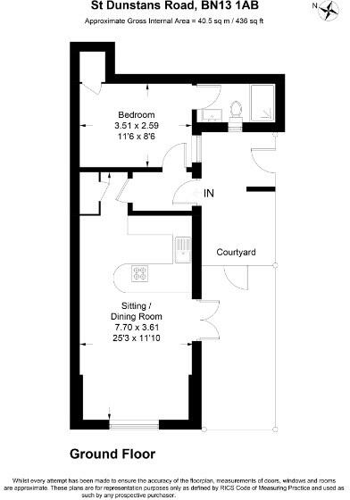 St. Dunstans Road, Worthing, BN13 floorplan