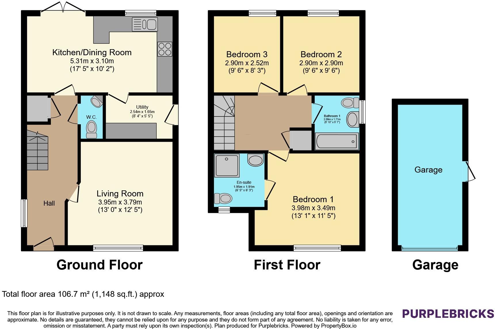 Kilmarnock Grove, Heywood, OL10 floorplan