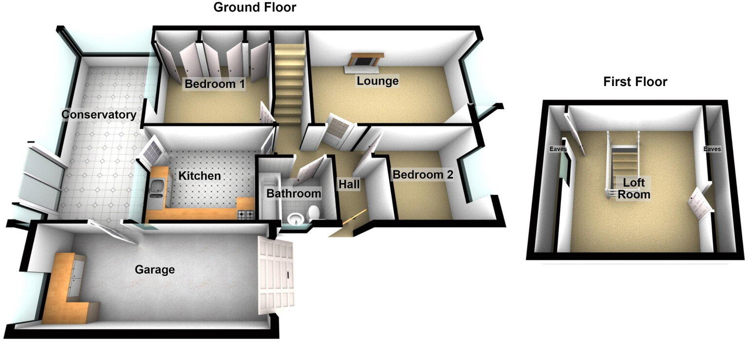 35 Carlton Way, Royton, Oldham, OL2 5AZ floorplan
