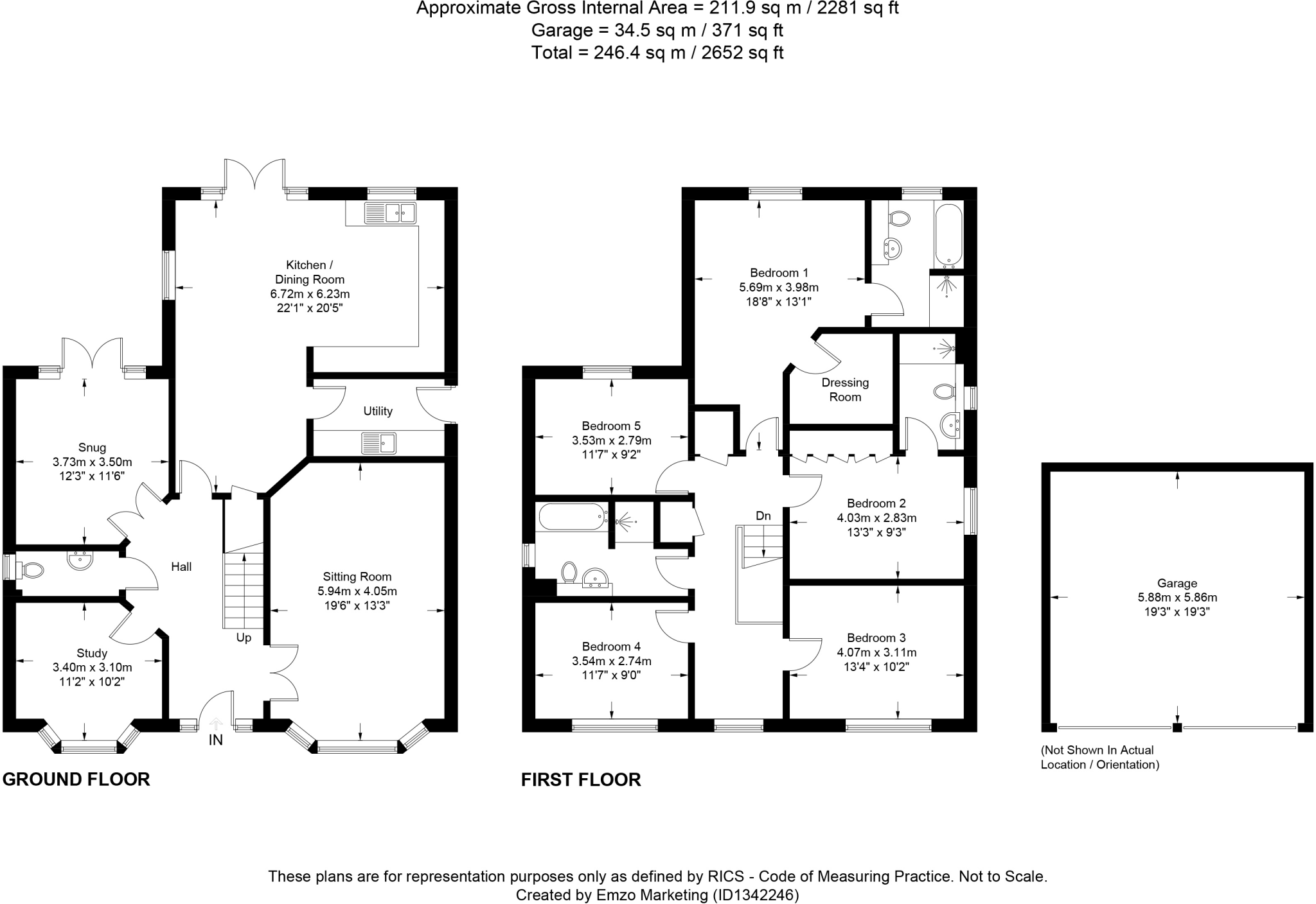 Beechcroft Close, Twyford floorplan