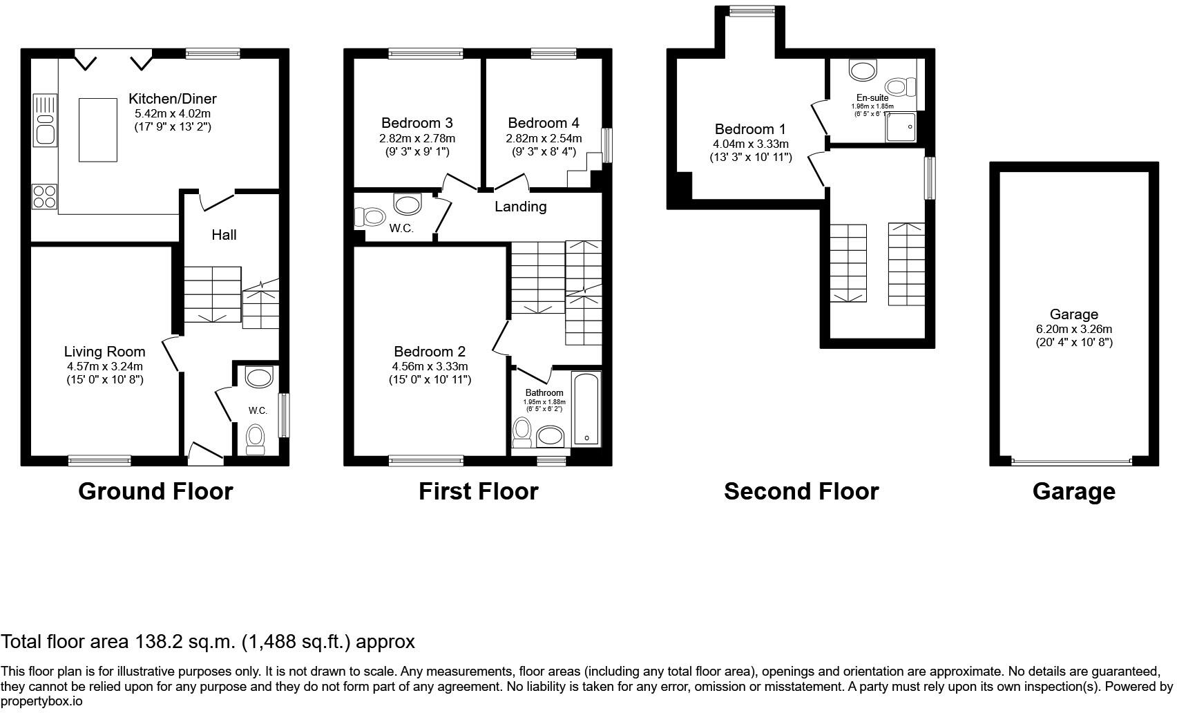 Celandine Way, Newhaven, East Sussex, BN9 floorplan
