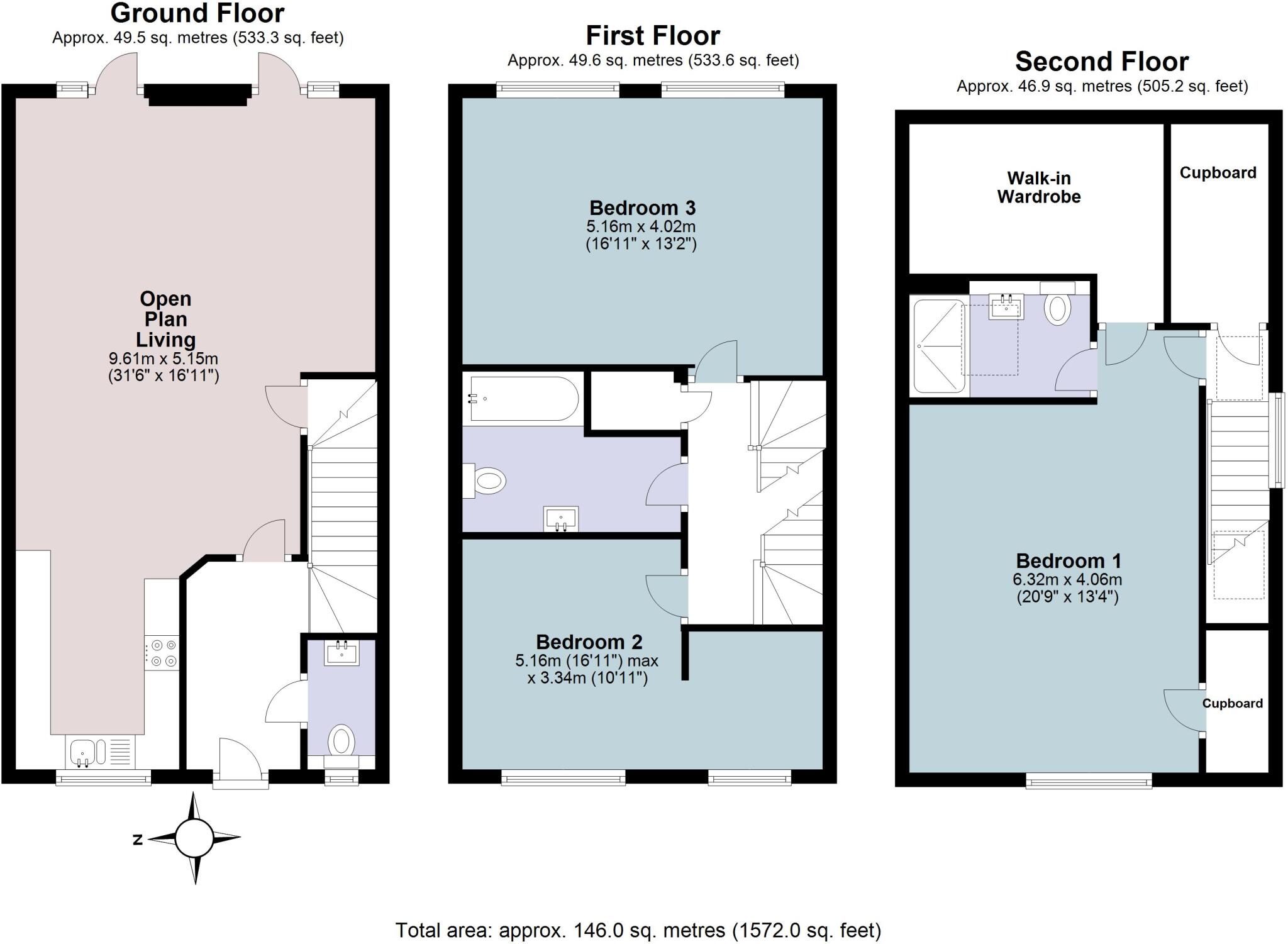 Hillfield, Dartmouth, Devon, TQ6 floorplan