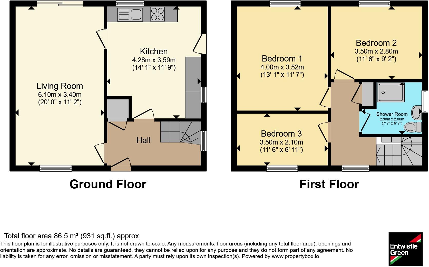 Higher Causeway, Barrowford, Nelson, Lancashire, BB9 floorplan
