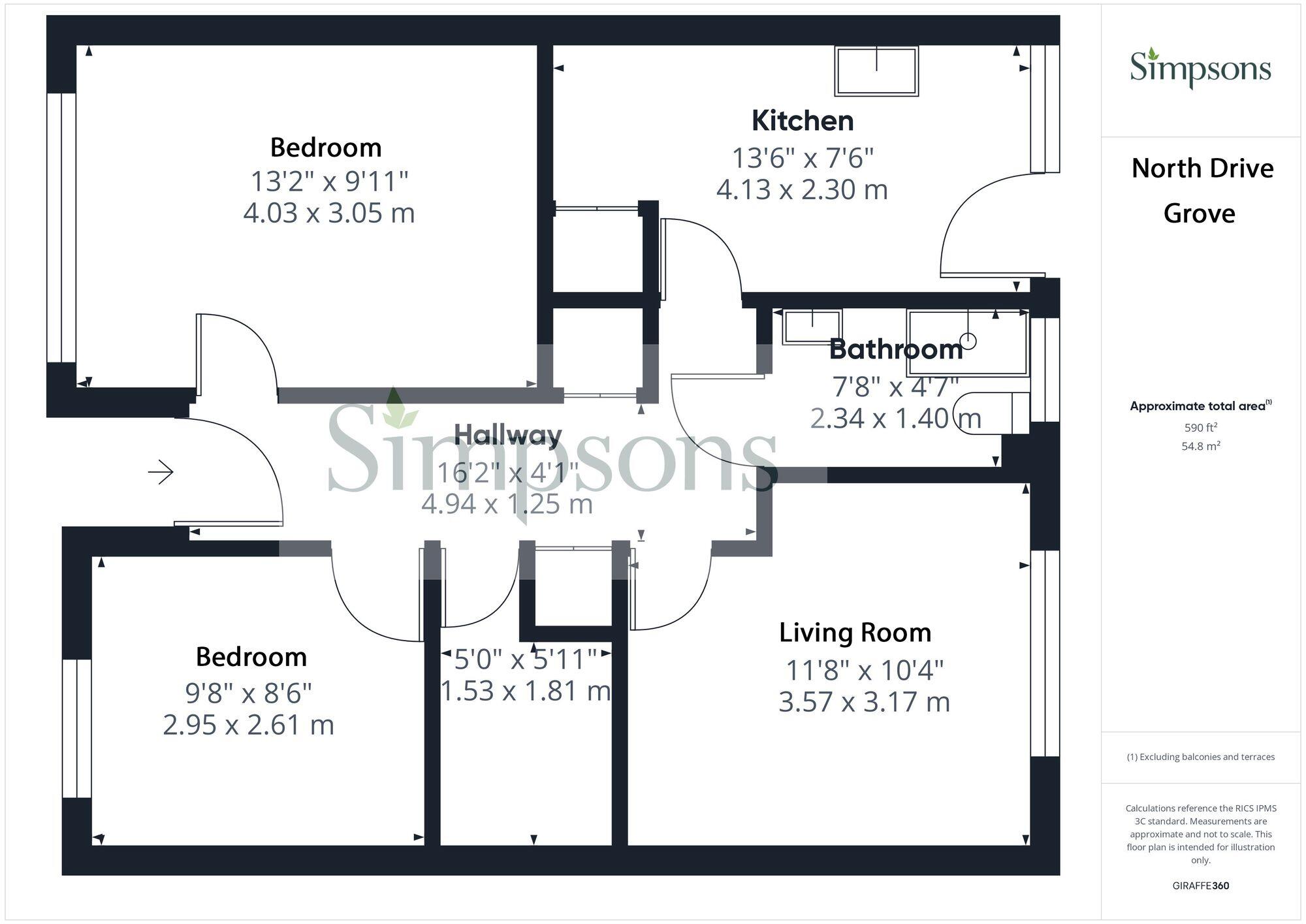 North Drive, Grove, OX12 floorplan