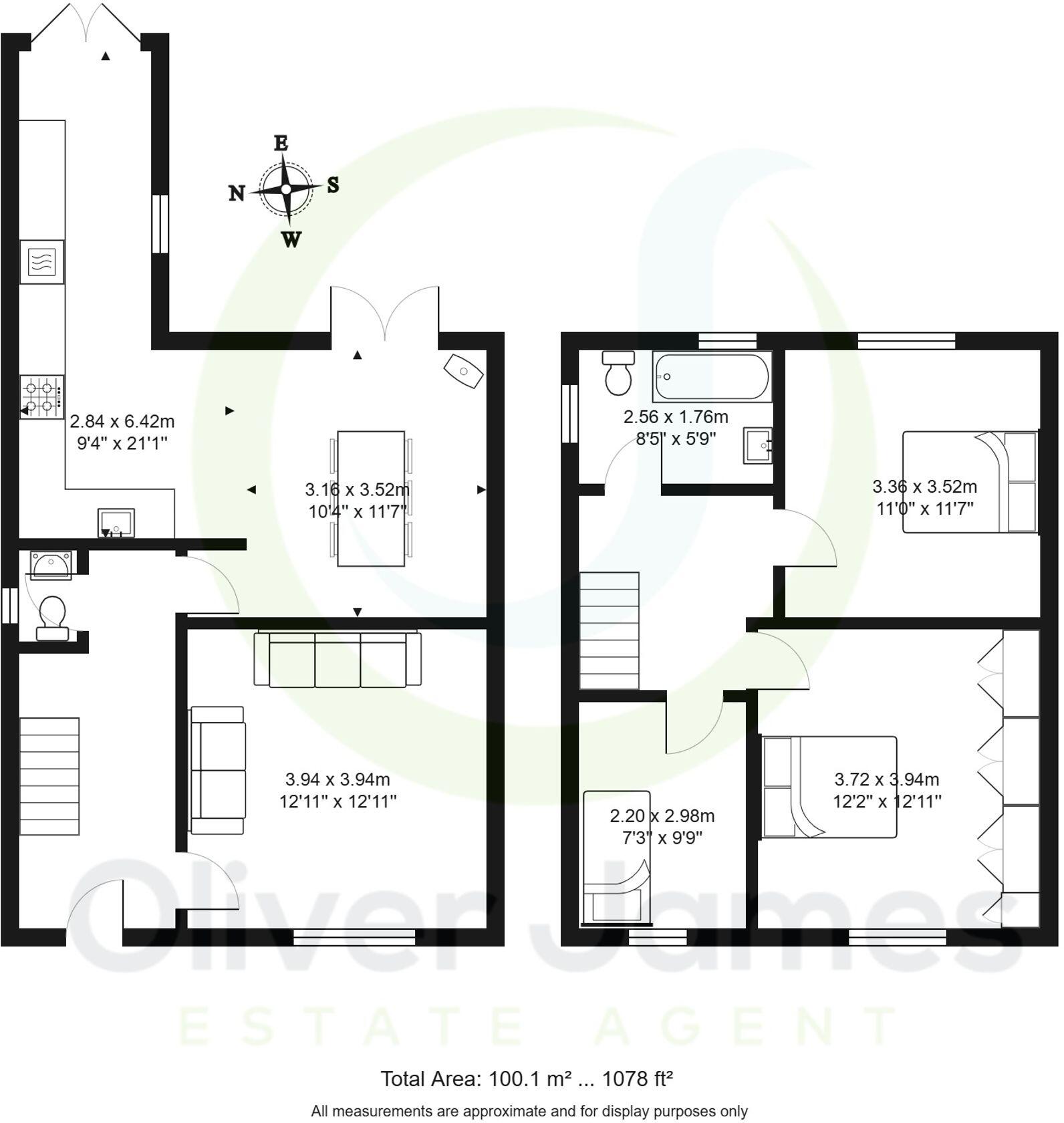 Queensway, Irlam, M44 floorplan
