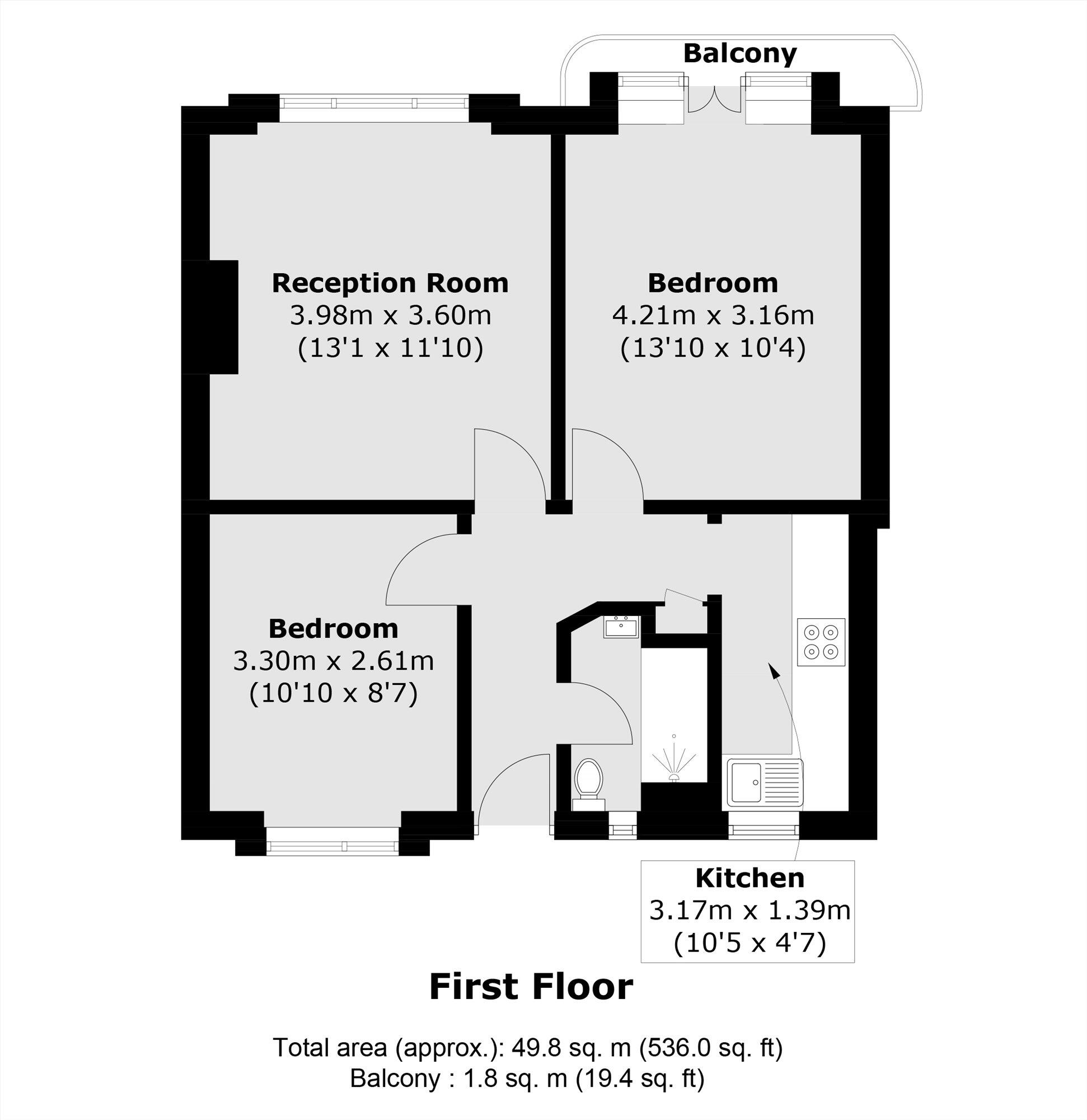 Goldhawk Road, Shepherds Bush floorplan