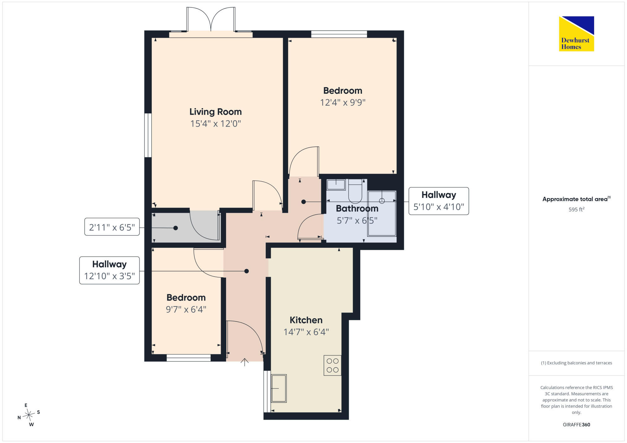 Penwortham Hall Gardens, Penwortham, Preston, PR1 floorplan