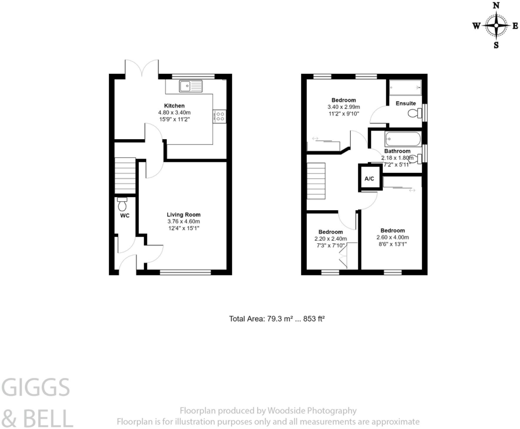 Preacher Close, Luton, Bedfordshire, LU2 floorplan