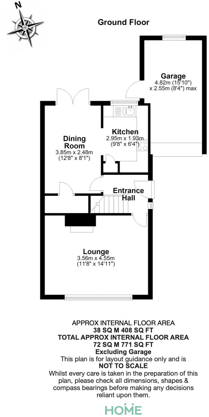 Woodcote Way, Benfleet floorplan