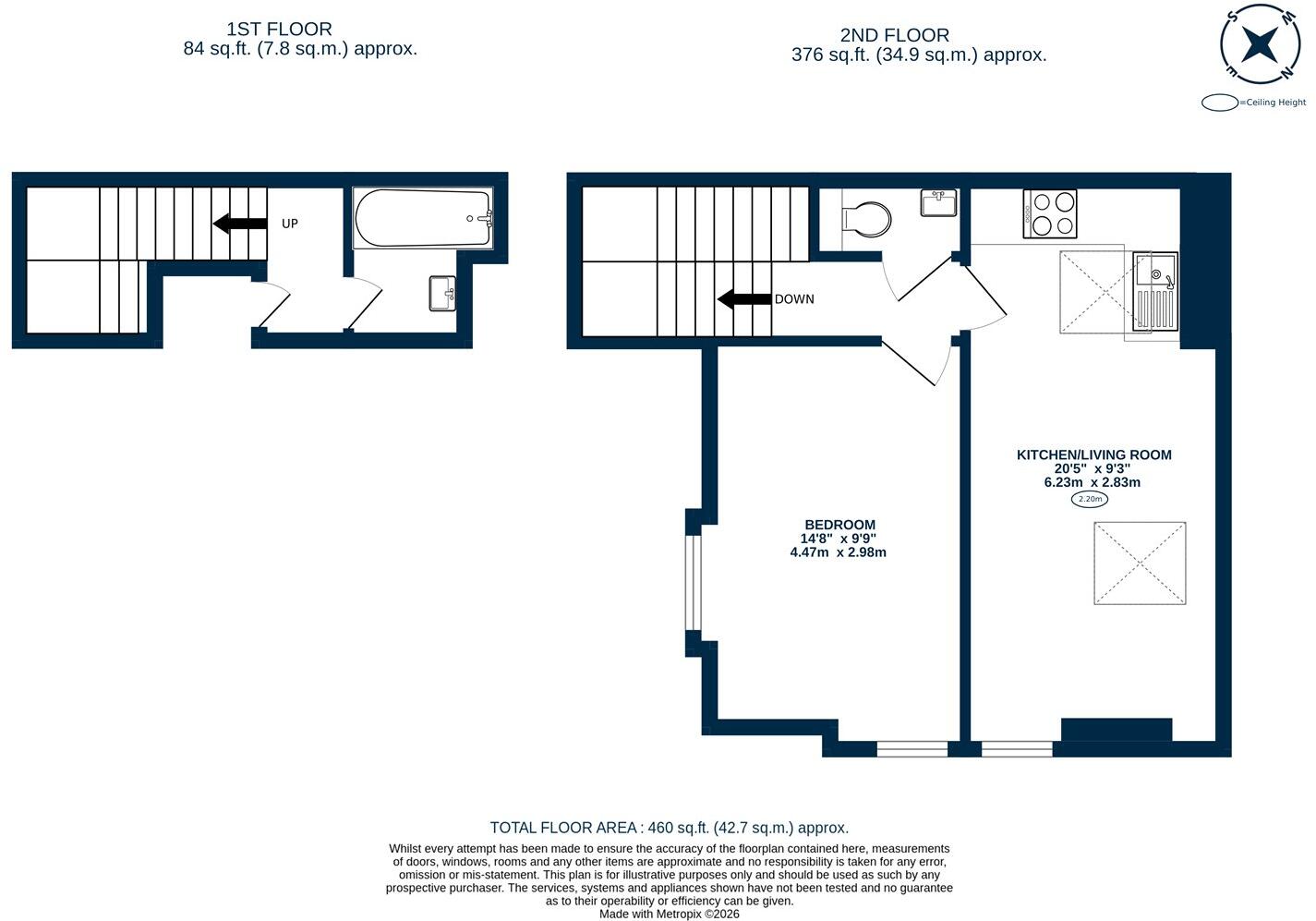 Cricklewood Lane, Willesden Green, NW2 floorplan