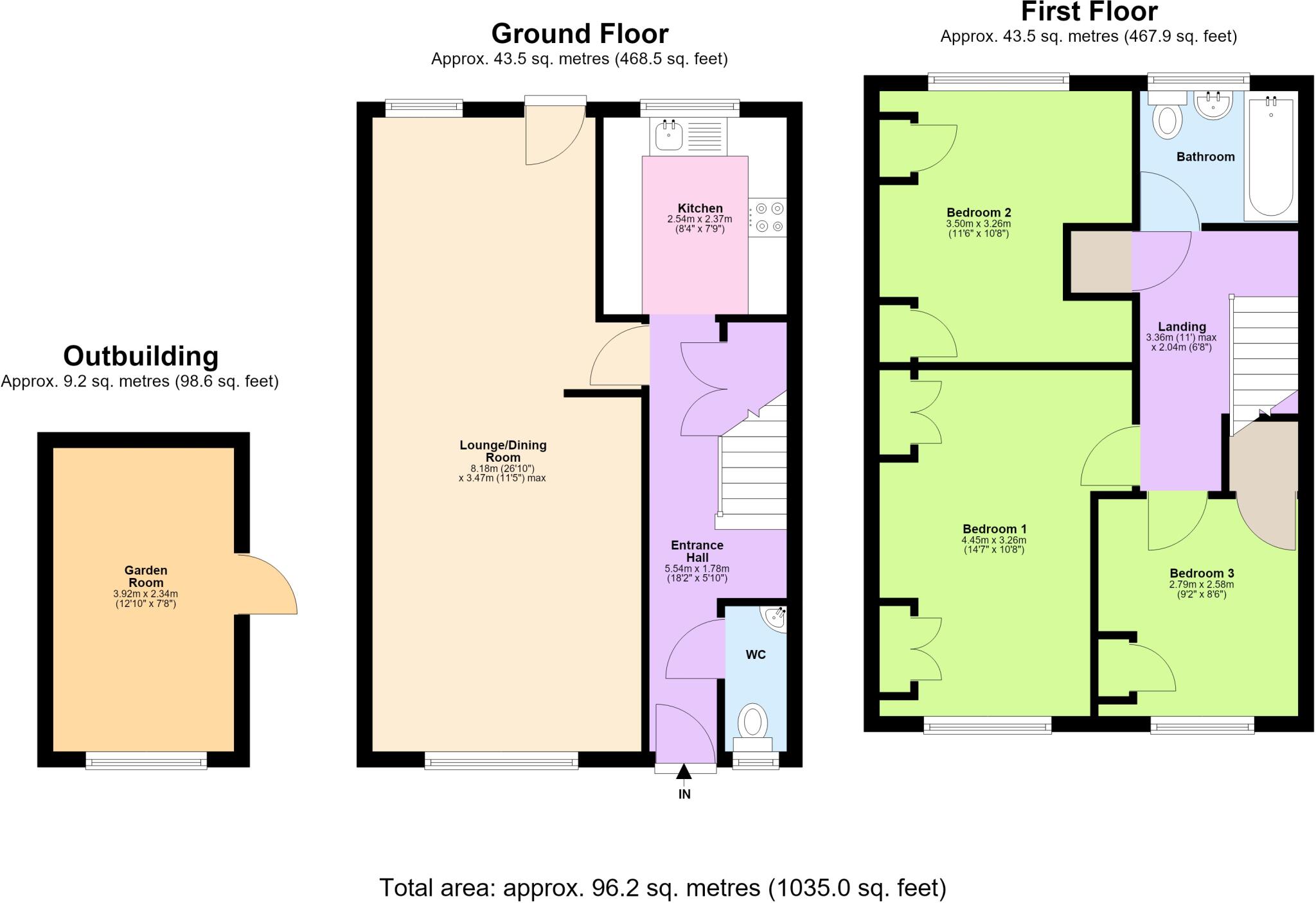 Lomond Road, Hemel Hempstead, Hertfordshire, HP2 floorplan