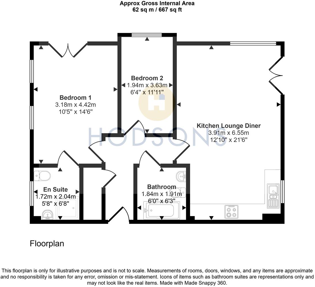 Tudor Way, Pullman Court, Beeston, Leeds floorplan